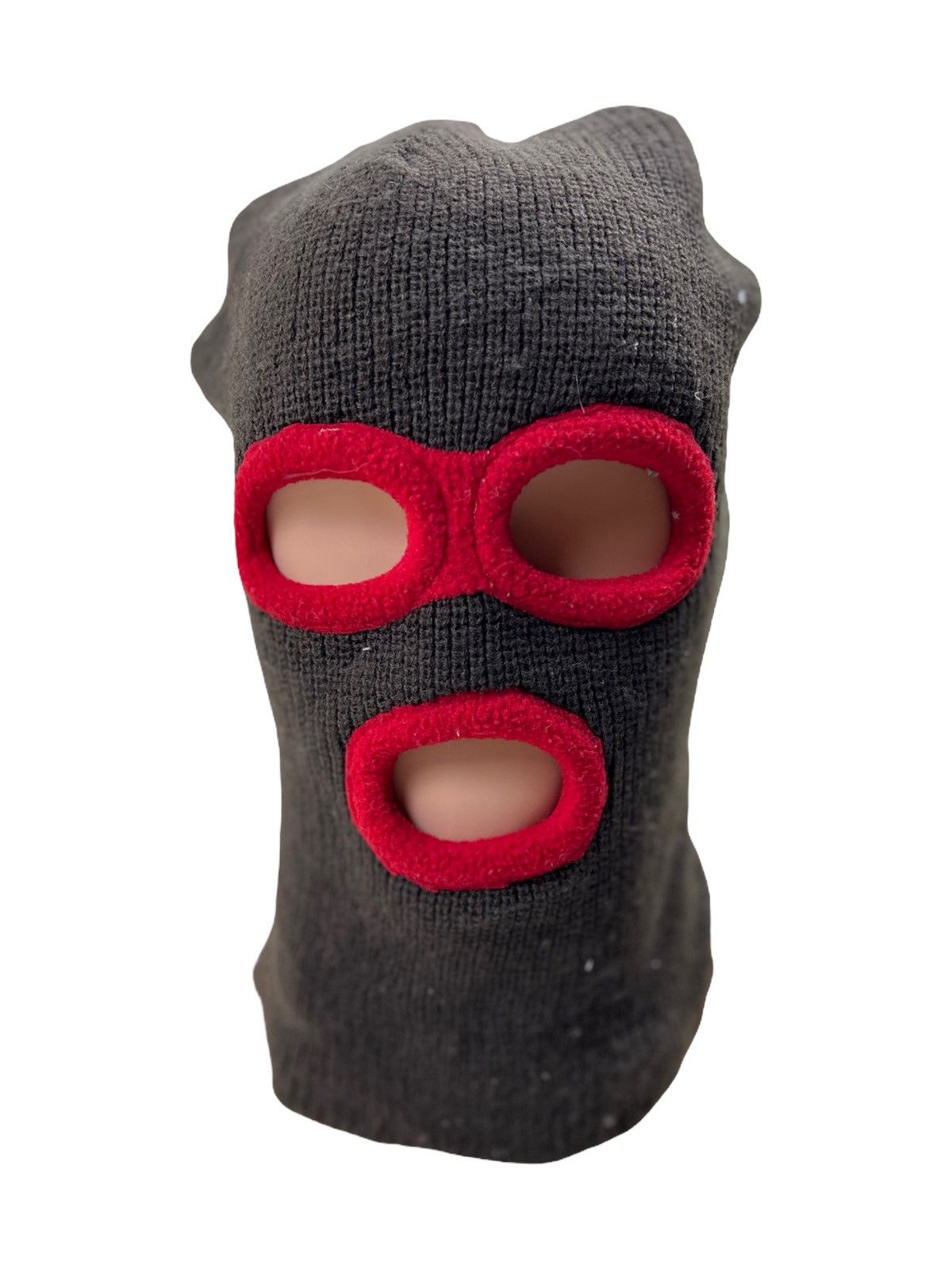 Other Vintage Japanese Brand 3 Hole Balaclava Ski Mask Asspizza Size ONE SIZE - 1 Thumbnail