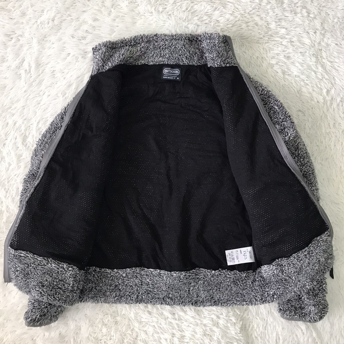 Japanese Brand 💥Steals💥Nice Fleece Furry Like Outdoor Jacket Size US M / EU 48-50 / 2 - 12 Thumbnail