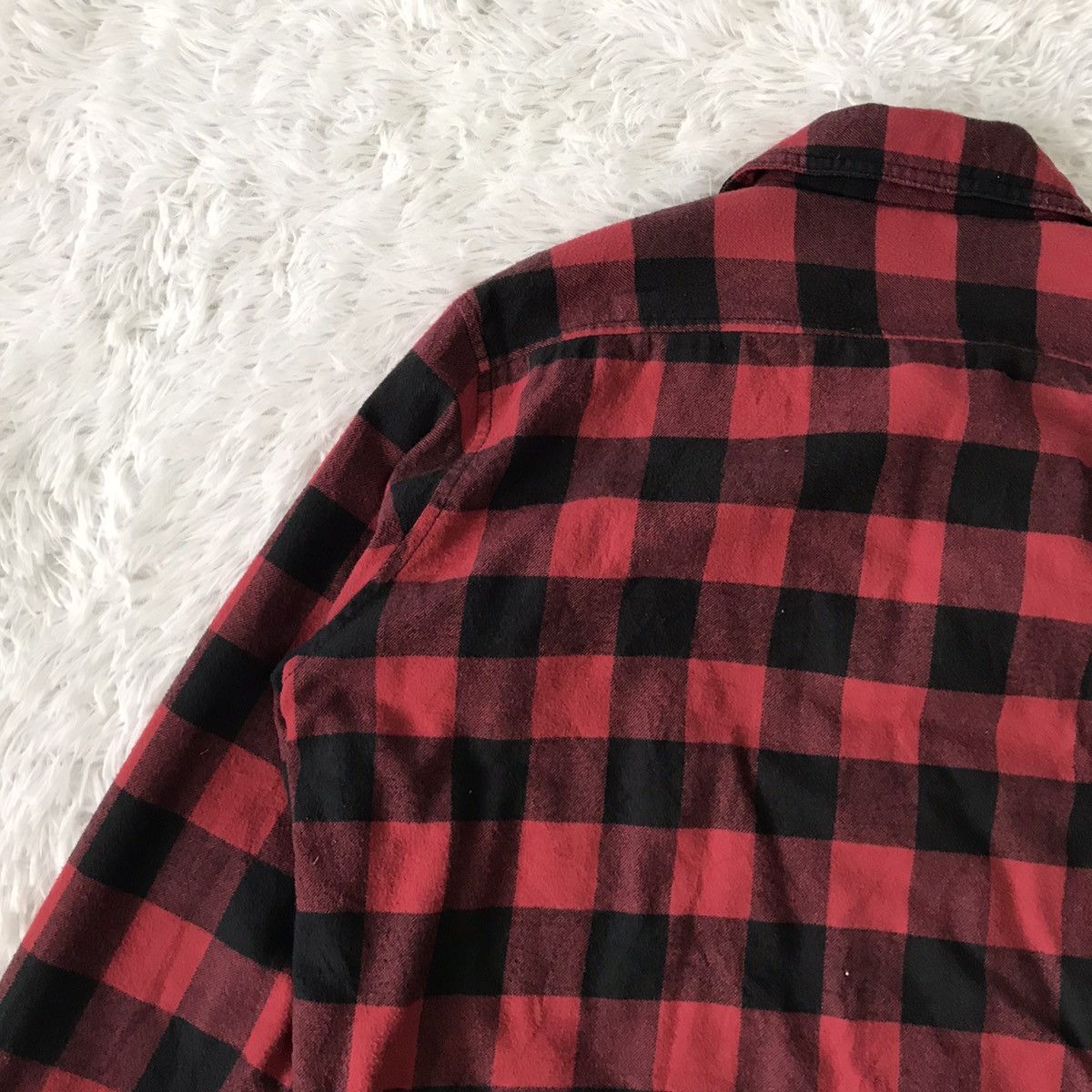 Other 💥Steals💥Uniqlo Red Tartan Style Fleece Inside Size US M / EU 48-50 / 2 - 12 Thumbnail