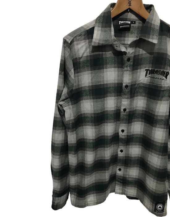 Thrasher store plaid shirt