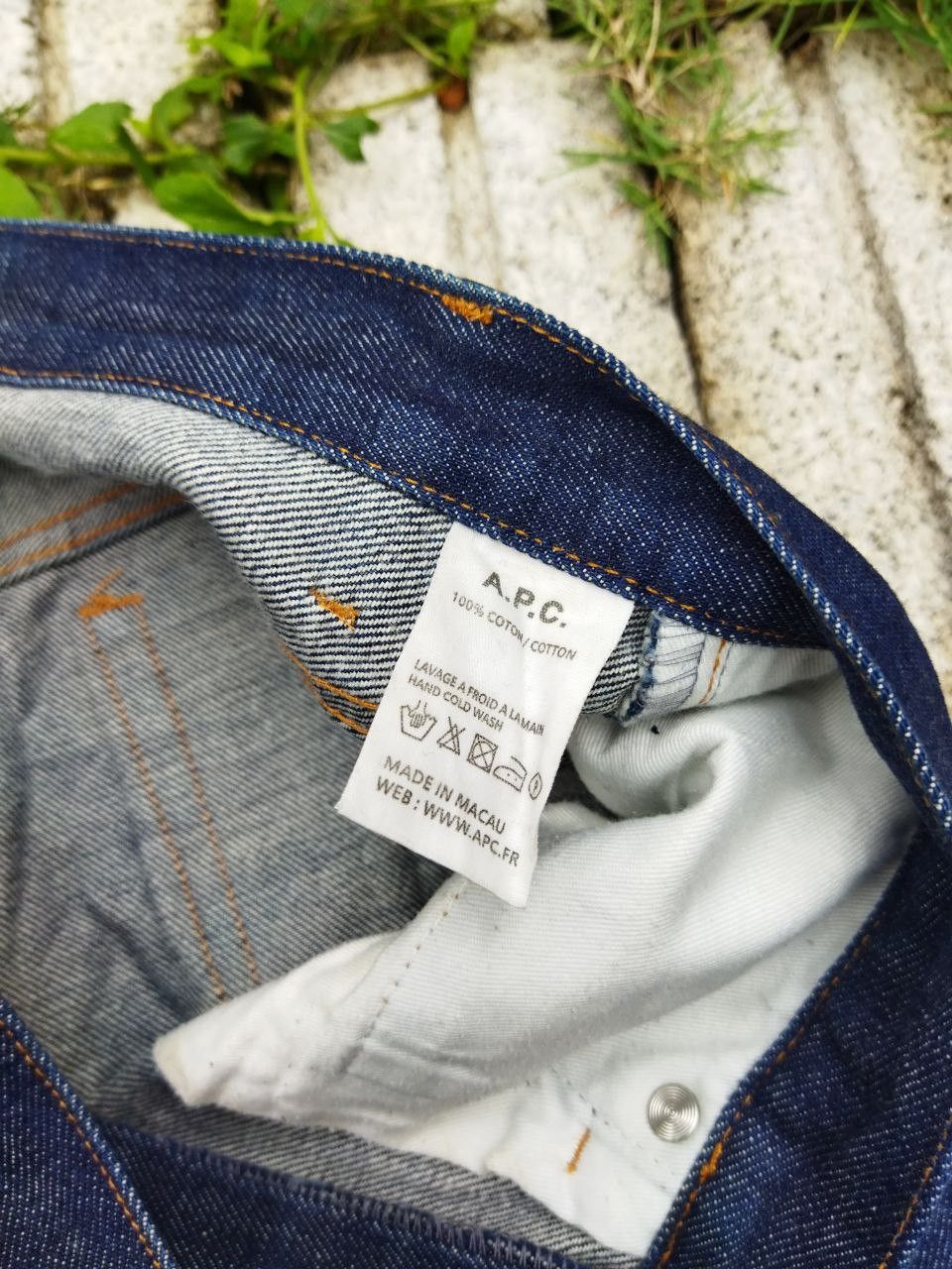 A.P.C. A.P.C New Cure H Indigo Jeans - Size 31 Size US 31 - 5 Thumbnail