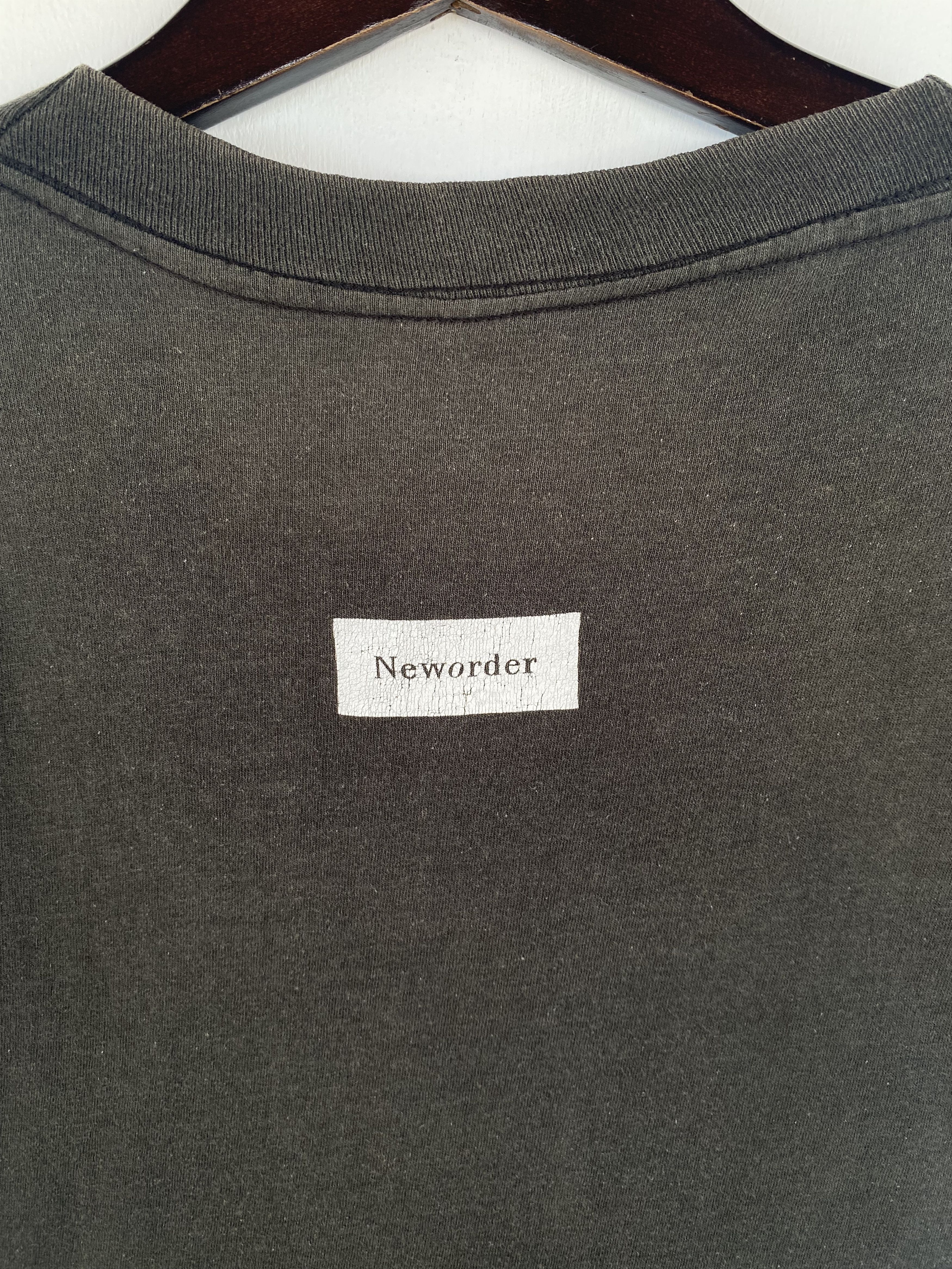 Band Tees × Vintage VINTAGE 1989 NEW ORDER new wave band concert tour shirt Size US S / EU 44-46 / 1 - 6 Thumbnail