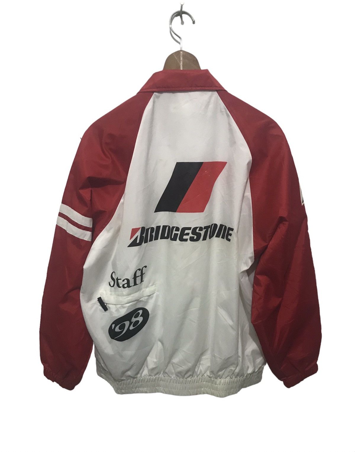 Vintage Vintage Bridgestone Racing sport specialities Staff jacket ...
