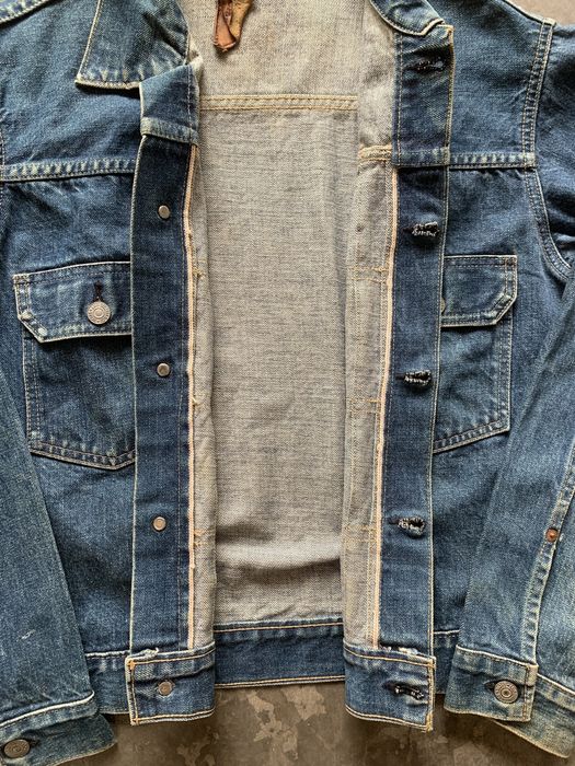 Vintage LEVI’S VINTAGE CLOTHING TRUCKER TYPE II SELVEDGE 1990’s | Grailed