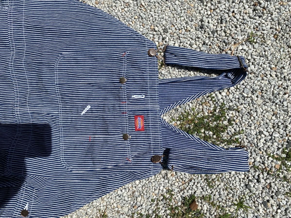 Dickies Vintage Oversized Dickies Overalls Hickory Stripe Size US 44 / EU 60 - 6 Thumbnail