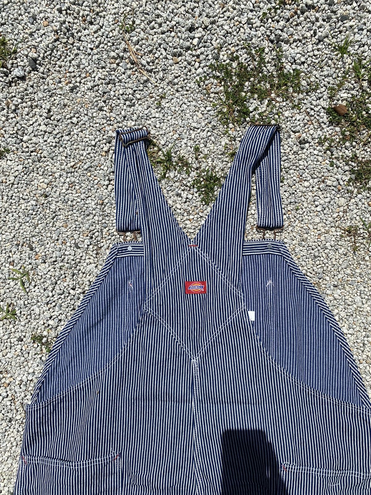 Dickies Vintage Oversized Dickies Overalls Hickory Stripe Size US 44 / EU 60 - 7 Thumbnail