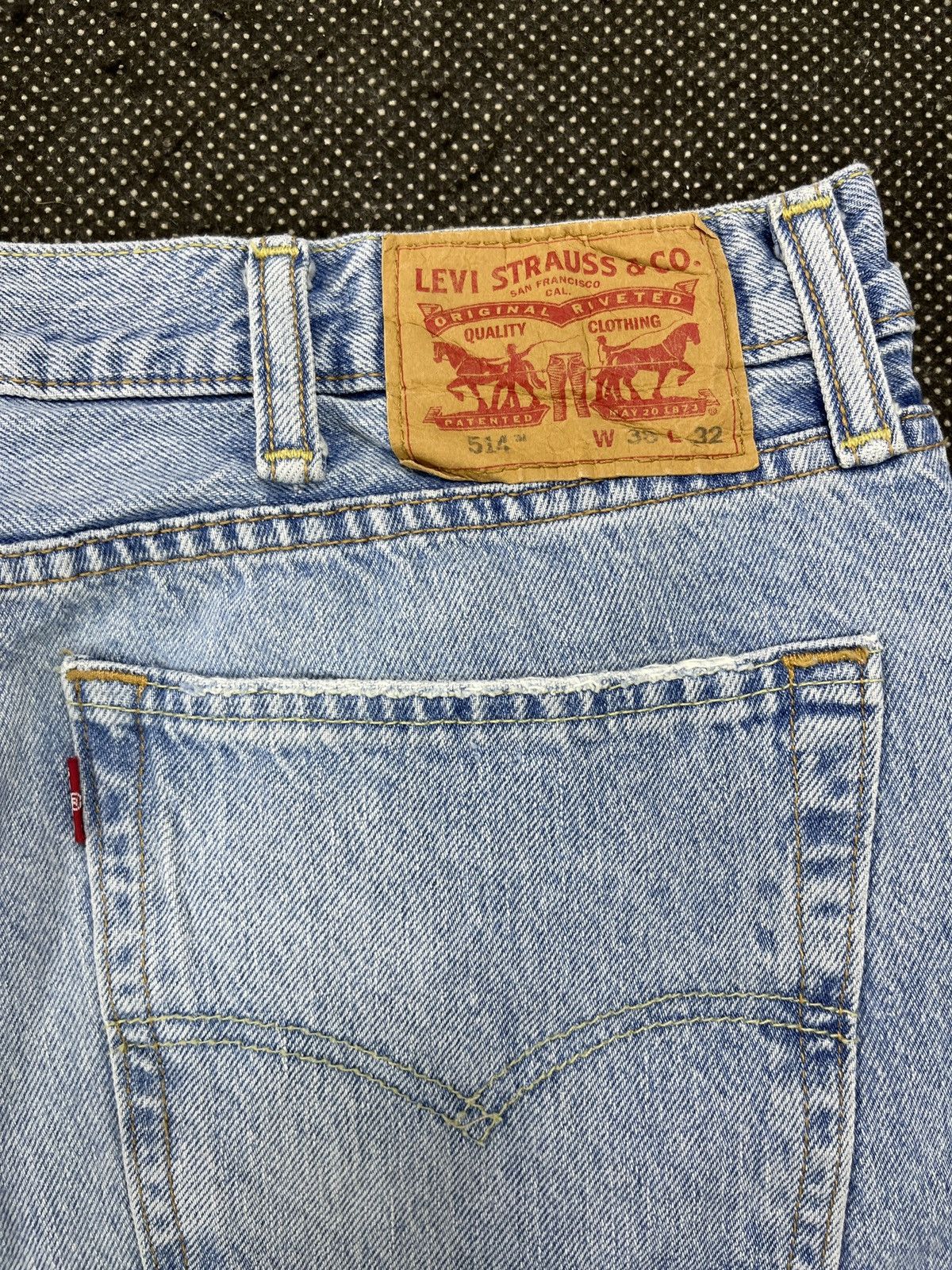 Levi's × Vintage Vintage Levis 514 Light Wash Jeans - J675 Size US 38 / EU 54 - 10 Thumbnail