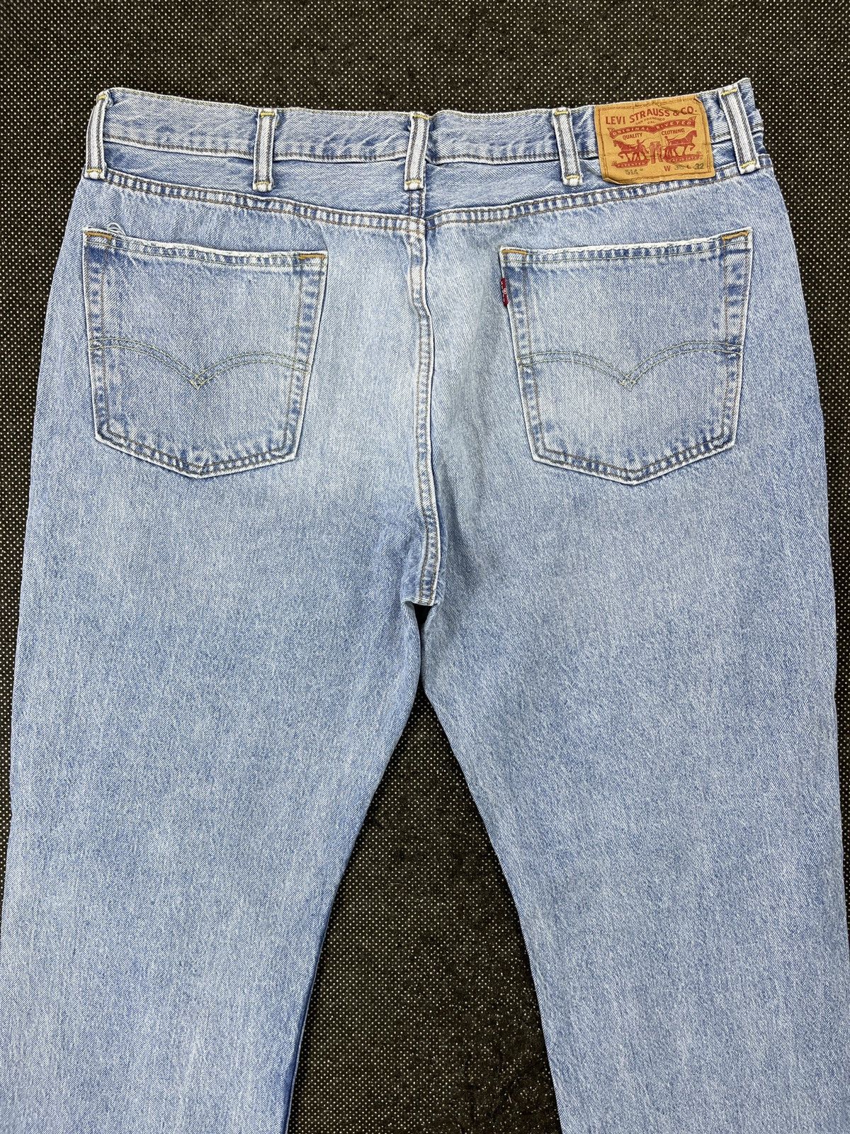 Levi's × Vintage Vintage Levis 514 Light Wash Jeans - J675 Size US 38 / EU 54 - 4 Thumbnail