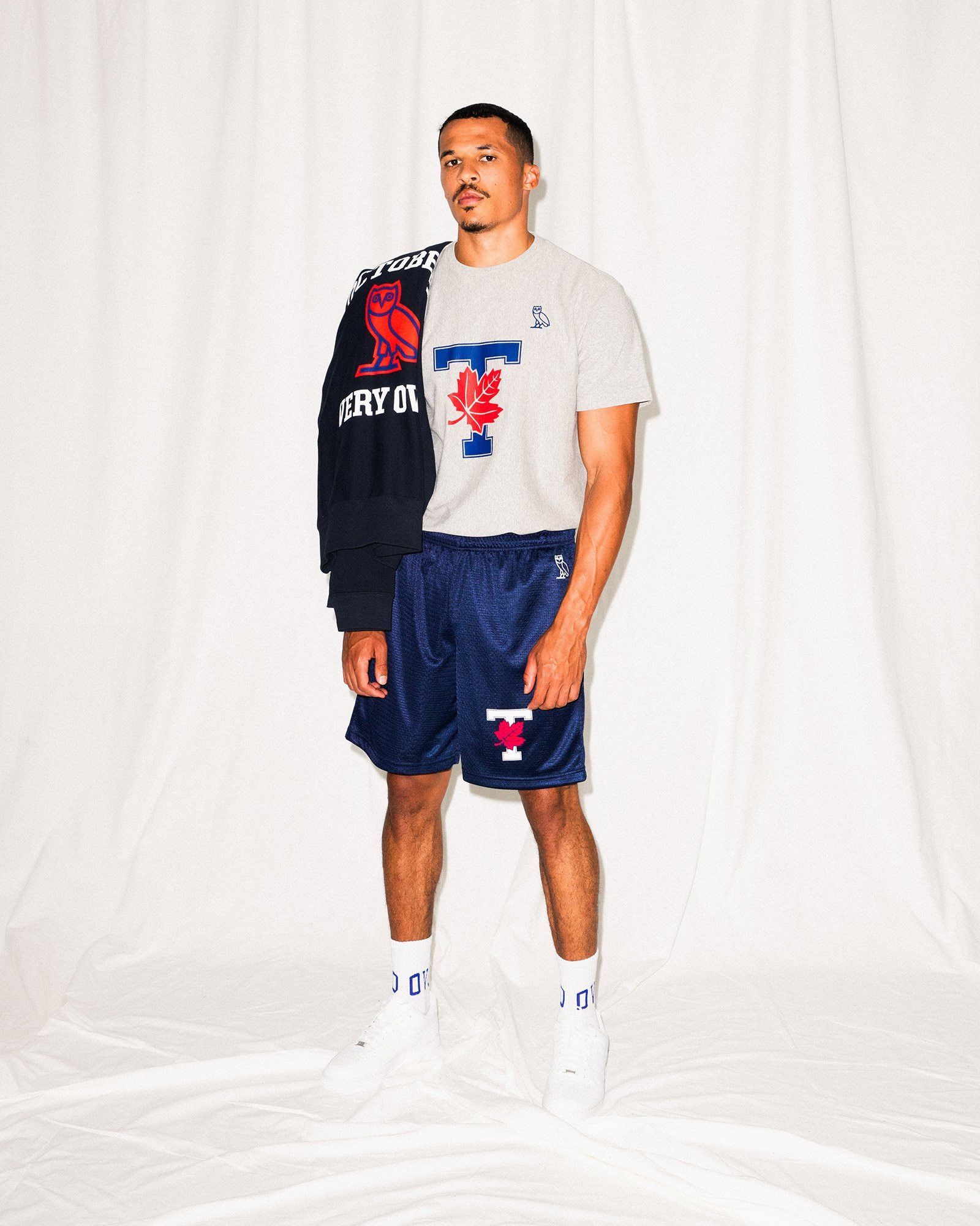 Drake OVO X UofT T-SHIRT - Grey Size US L / EU 52-54 / 3 - 2 Thumbnail