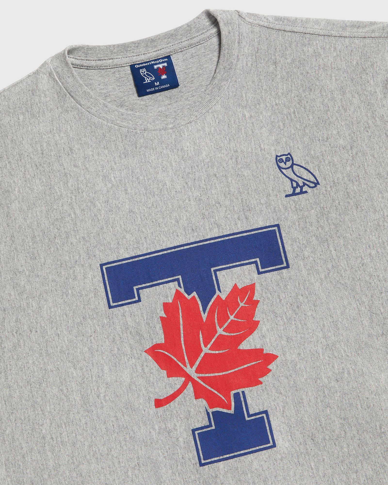 Drake OVO X UofT T-SHIRT - Grey Size US L / EU 52-54 / 3 - 6 Thumbnail