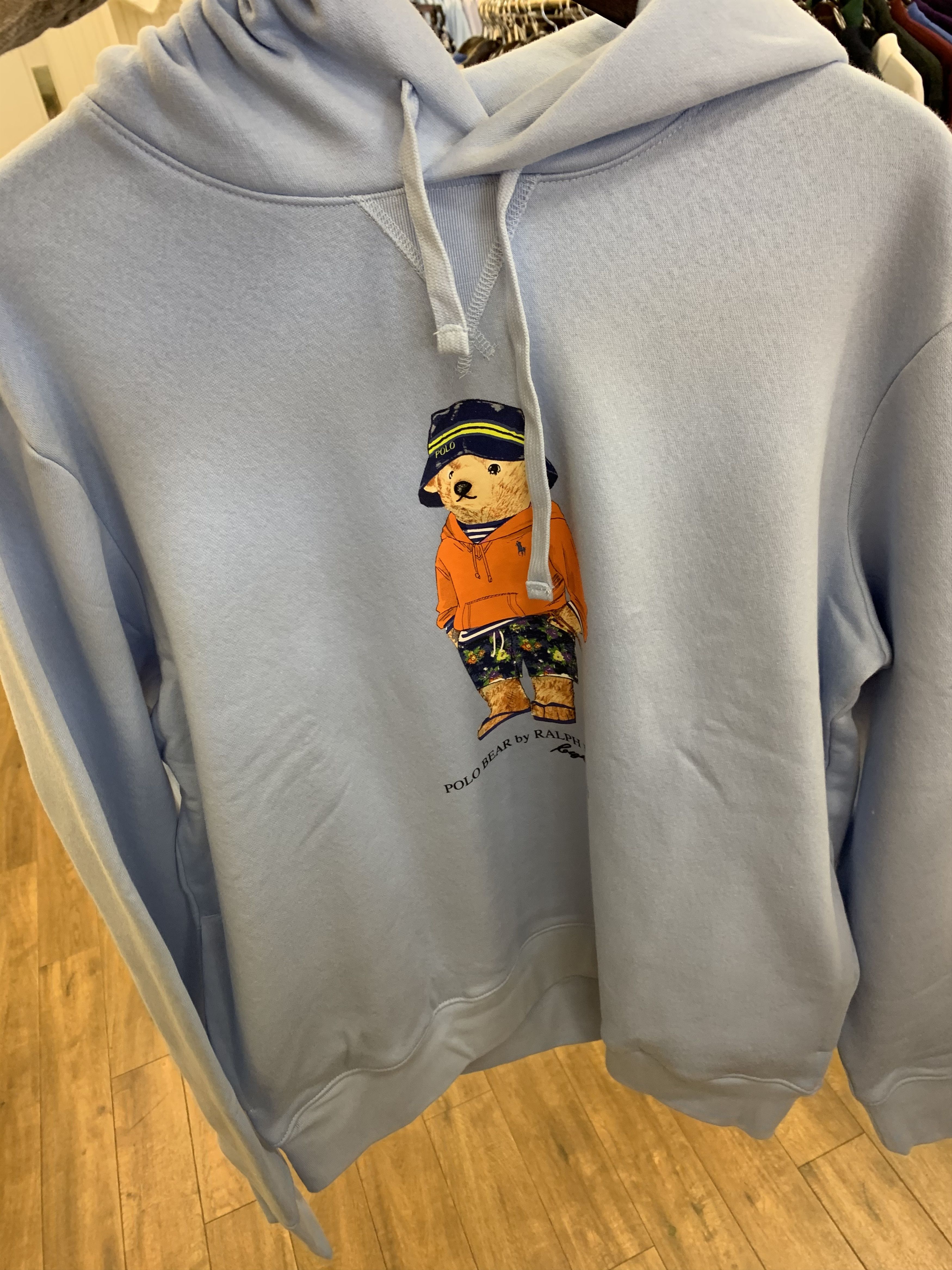 Deadstock Polo Bear Beach Bear Graphic Hoodie