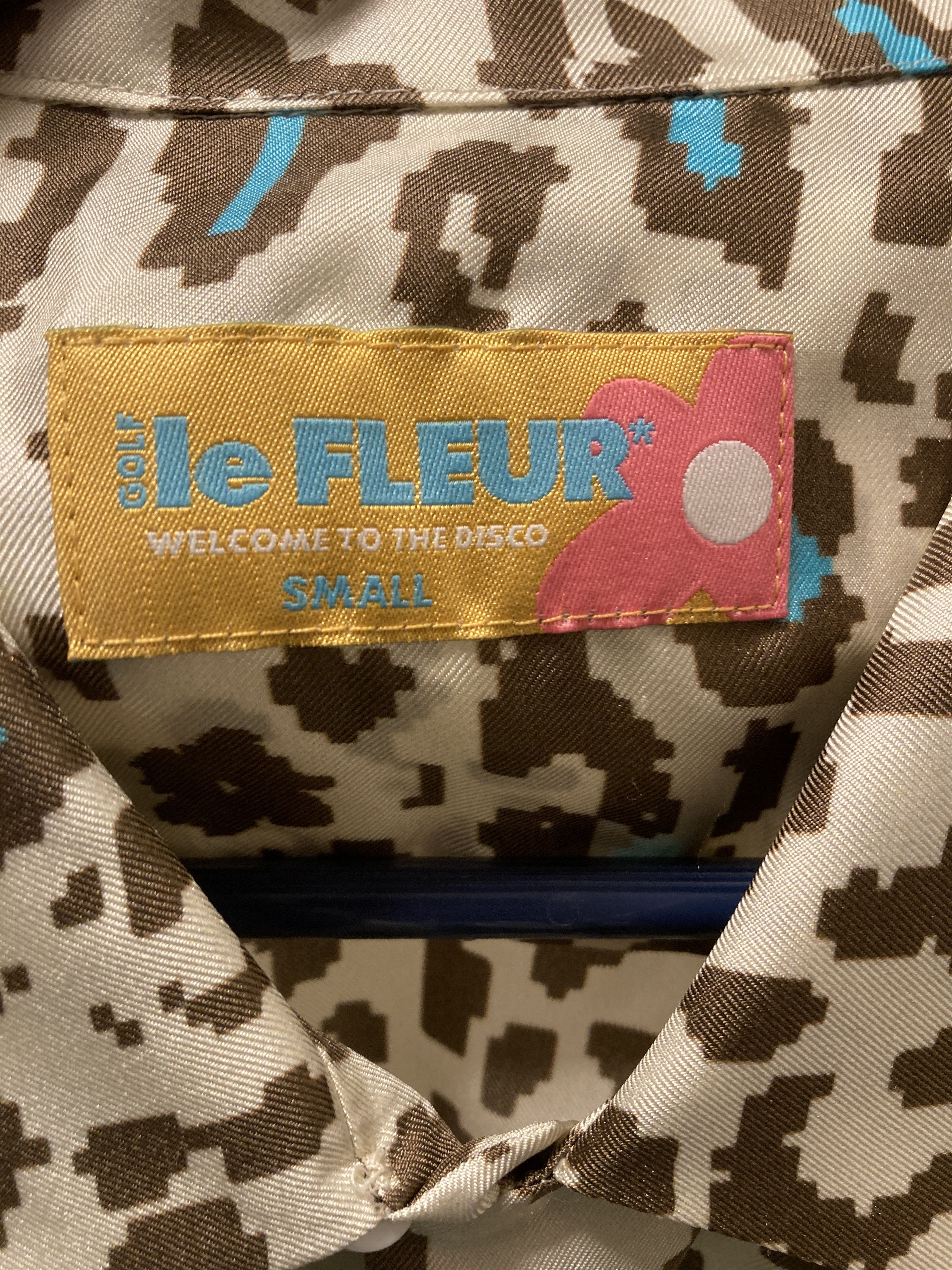 Golf le Fleur Leopard print silk button up Size US S / EU 44-46 / 1 - 2 Thumbnail