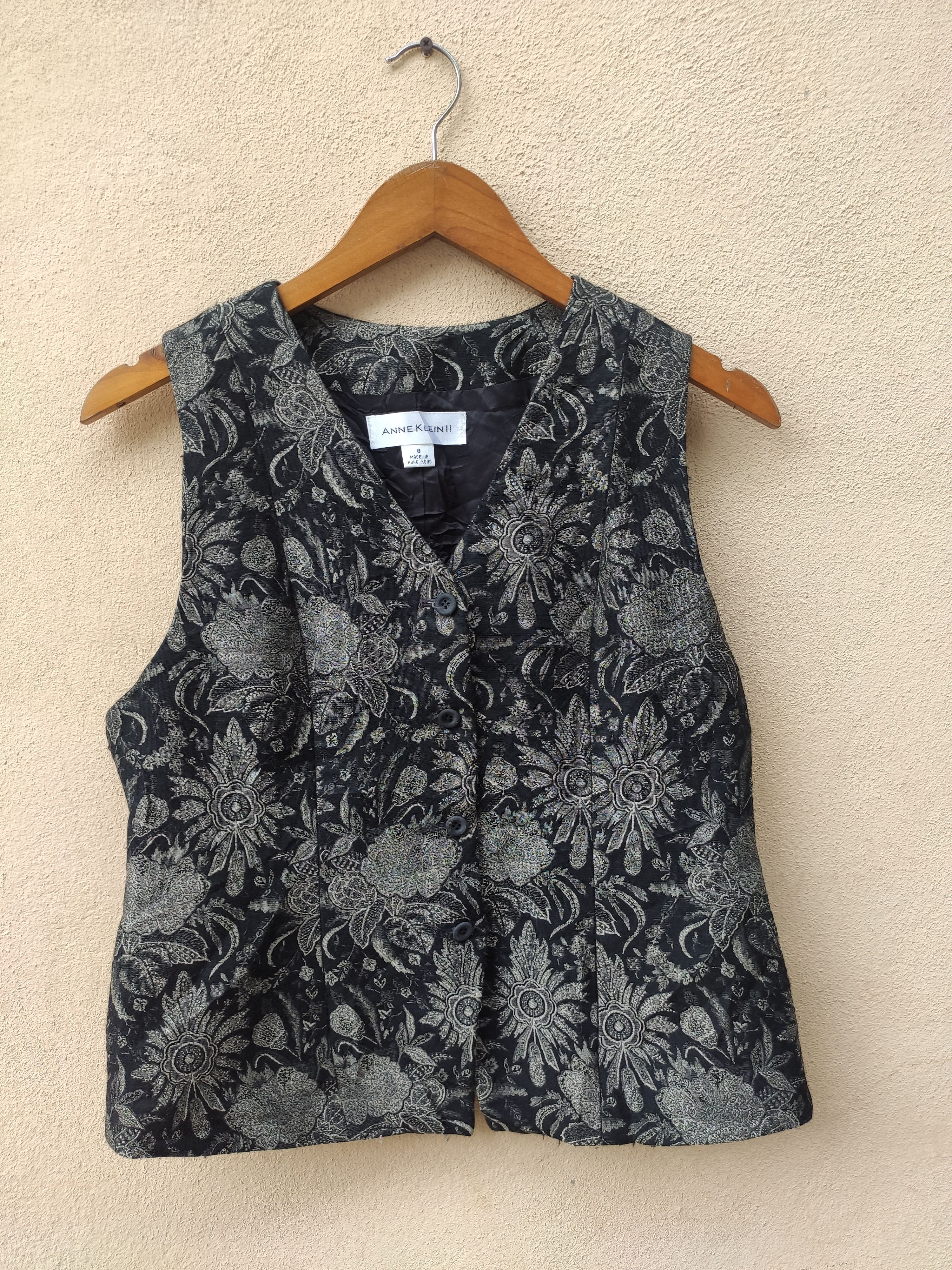 Anne Klein Anne Klein Vest paisley design Size S / US 4 / IT 40 - 1 Thumbnail