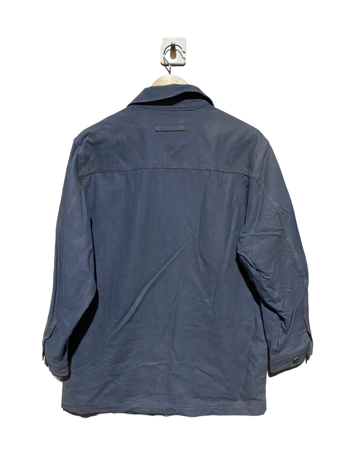 Vintage Wild Cand Authentic Vintage Blue Workwear Jacket Mid-Century Size US M / EU 48-50 / 2 - 2 Thumbnail