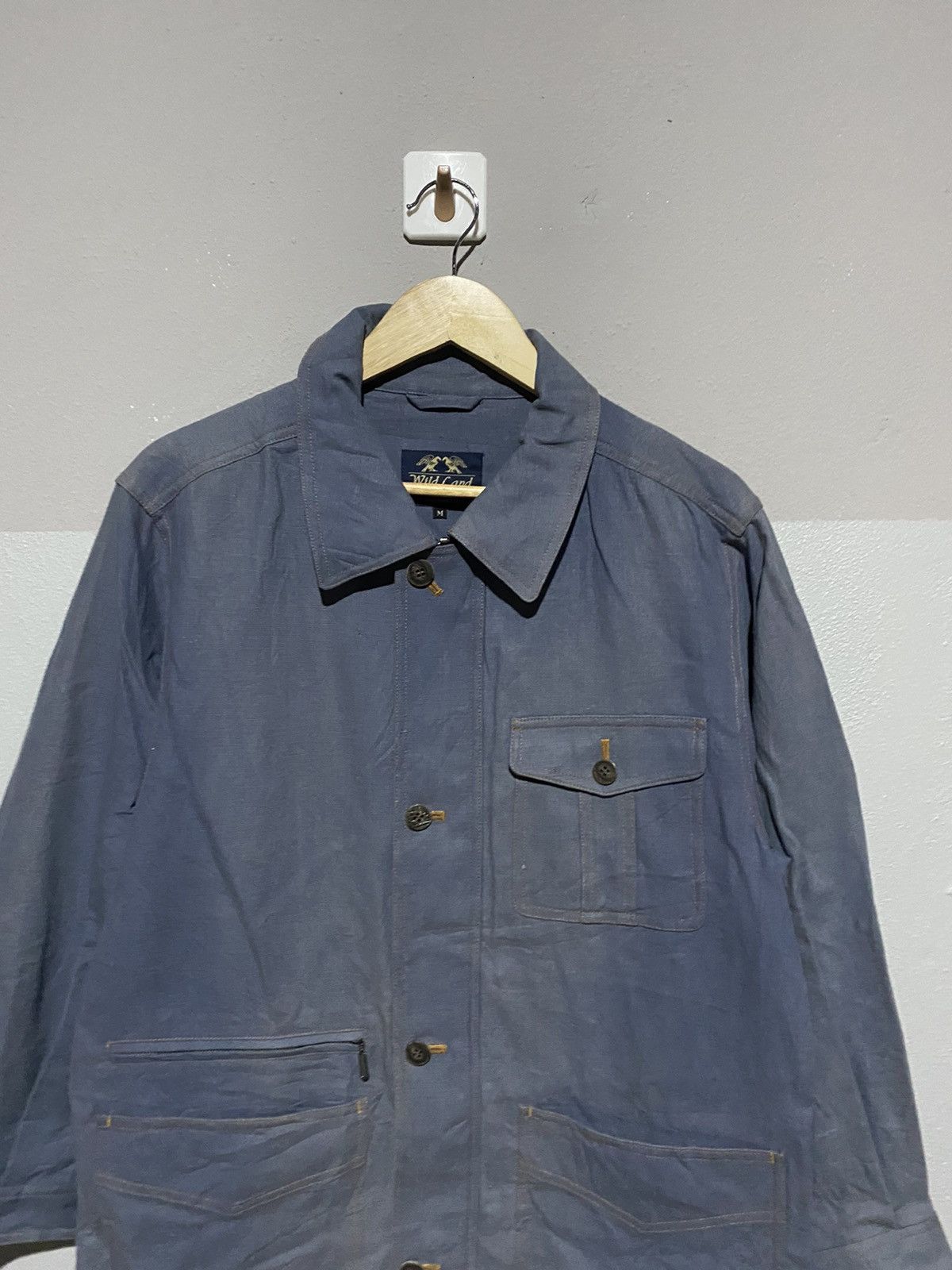 Vintage Wild Cand Authentic Vintage Blue Workwear Jacket Mid-Century Size US M / EU 48-50 / 2 - 4 Thumbnail