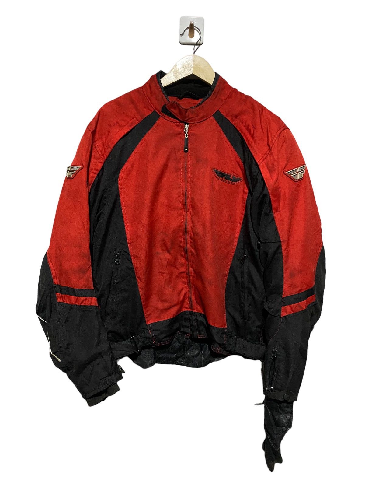 Japanese Brand 🔥SALE🔥FLY MOTO/BIKER JACKET NICE DESIGN Size US L / EU 52-54 / 3 - 1 Thumbnail