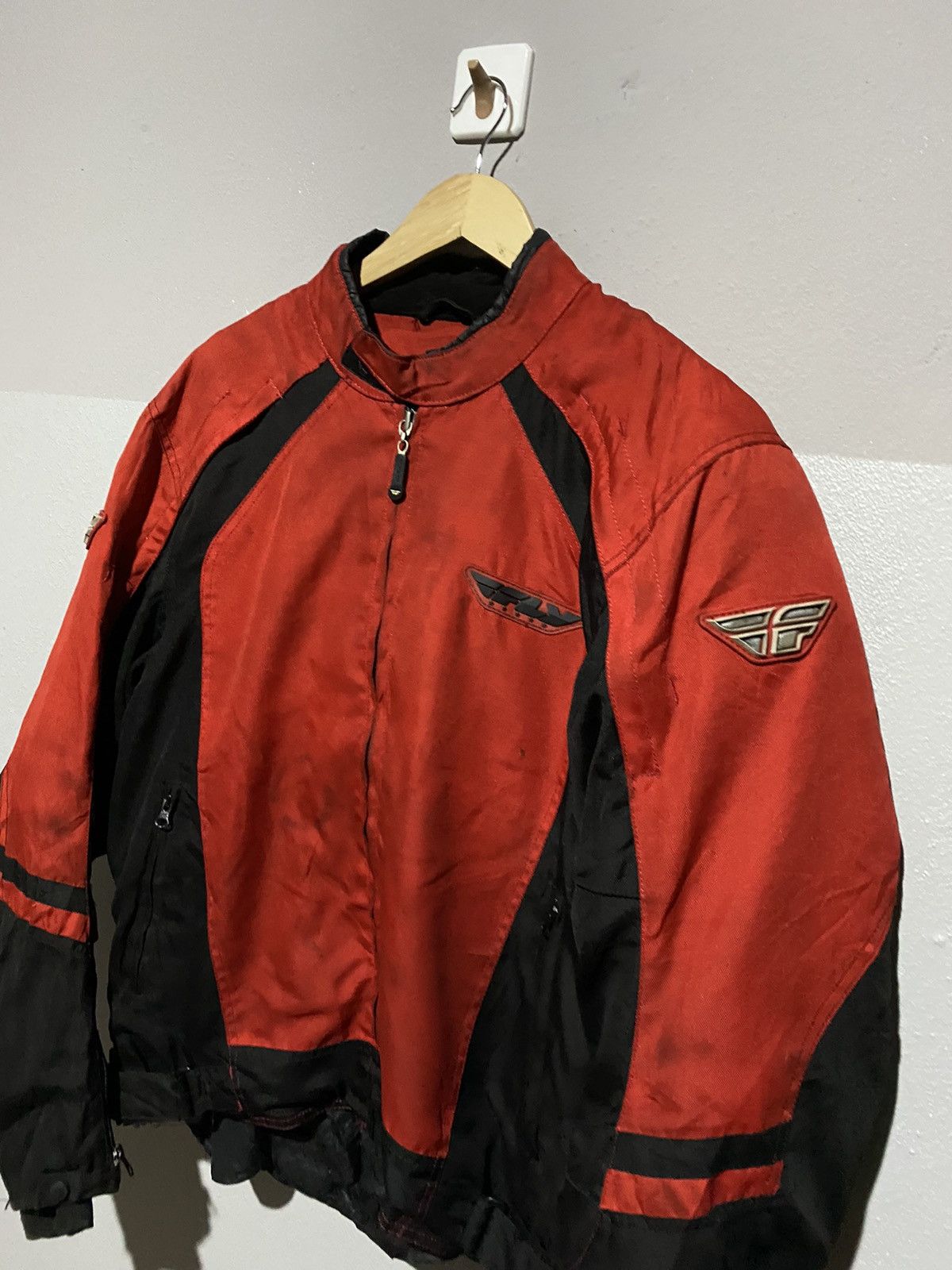 Japanese Brand 🔥SALE🔥FLY MOTO/BIKER JACKET NICE DESIGN Size US L / EU 52-54 / 3 - 5 Thumbnail