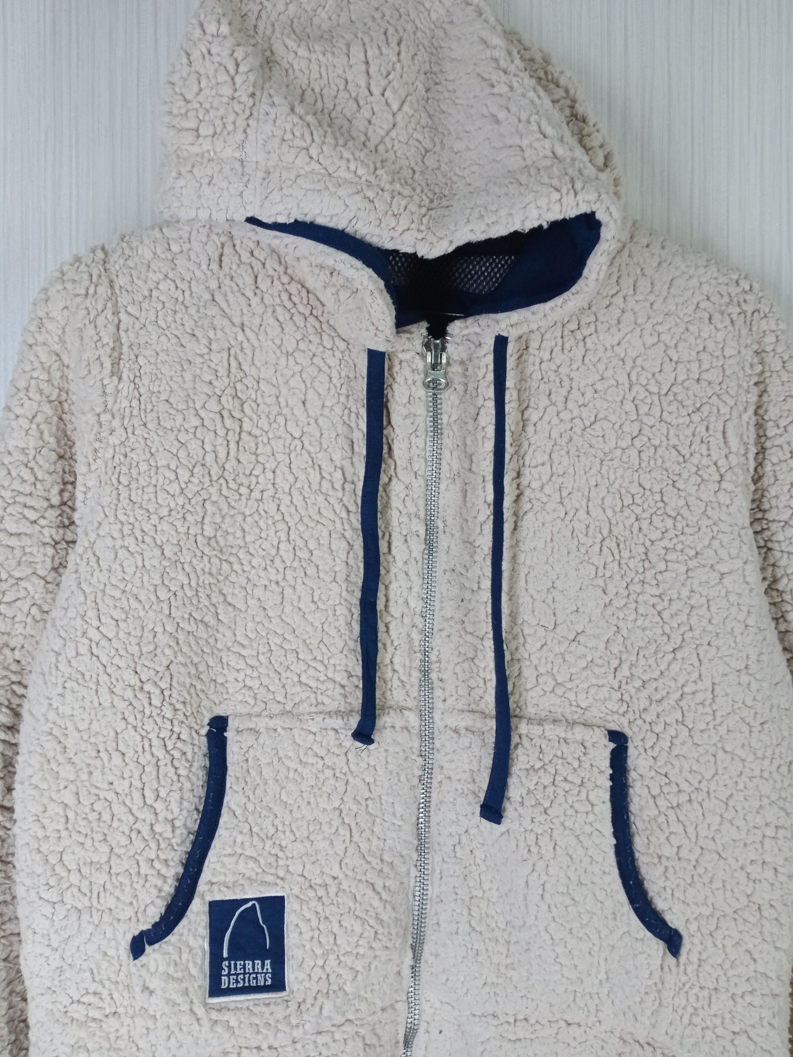 Sierra Designs Vintage Sierra Design Deep Pile Sherpa Fleece Hoodie Size US S / EU 44-46 / 1 - 3 Thumbnail