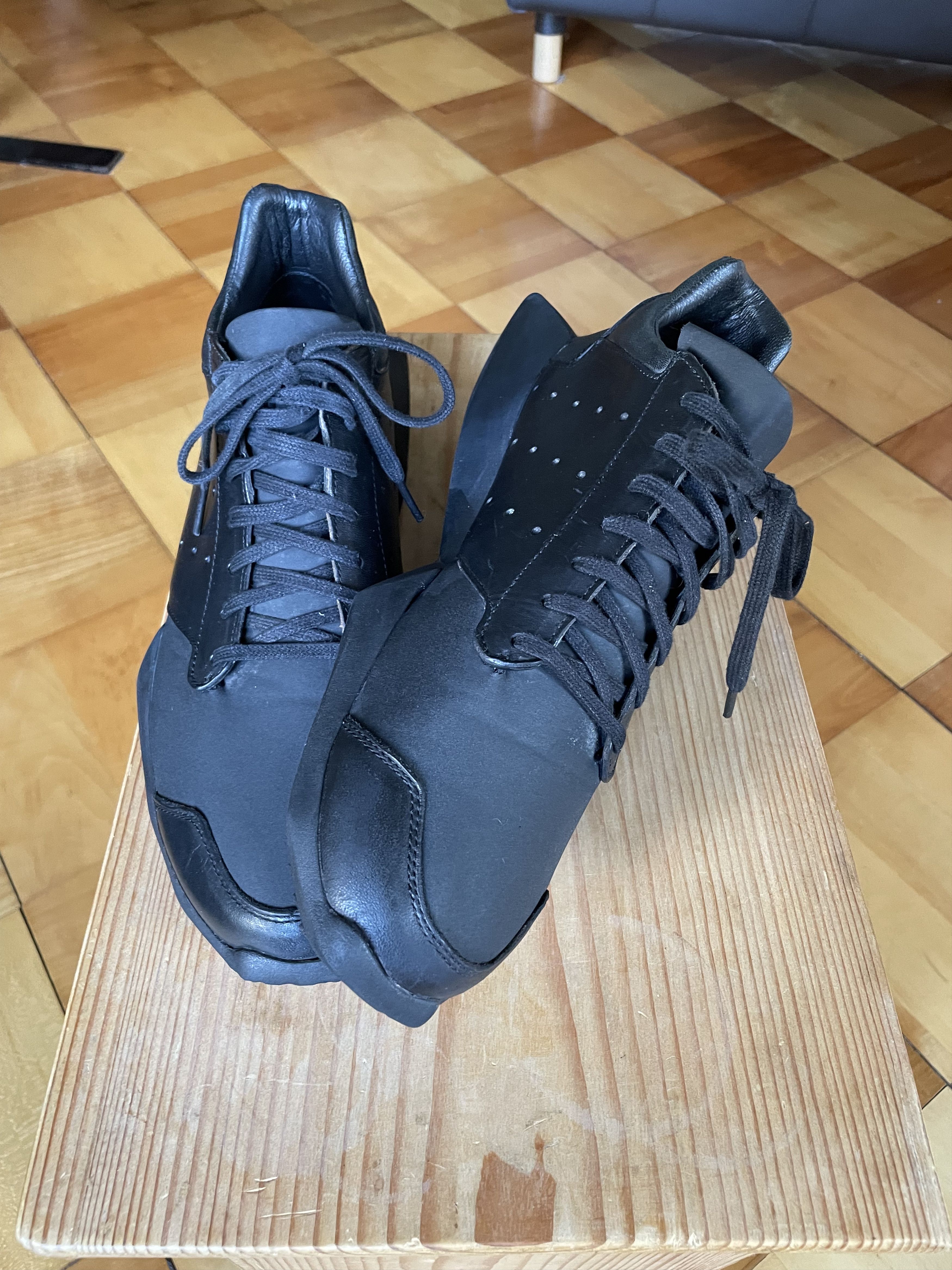 Rick Owens Rick Owens x Adidas Tech Runner FW14 Size US 10.5 / EU 43-44 - 4 Thumbnail