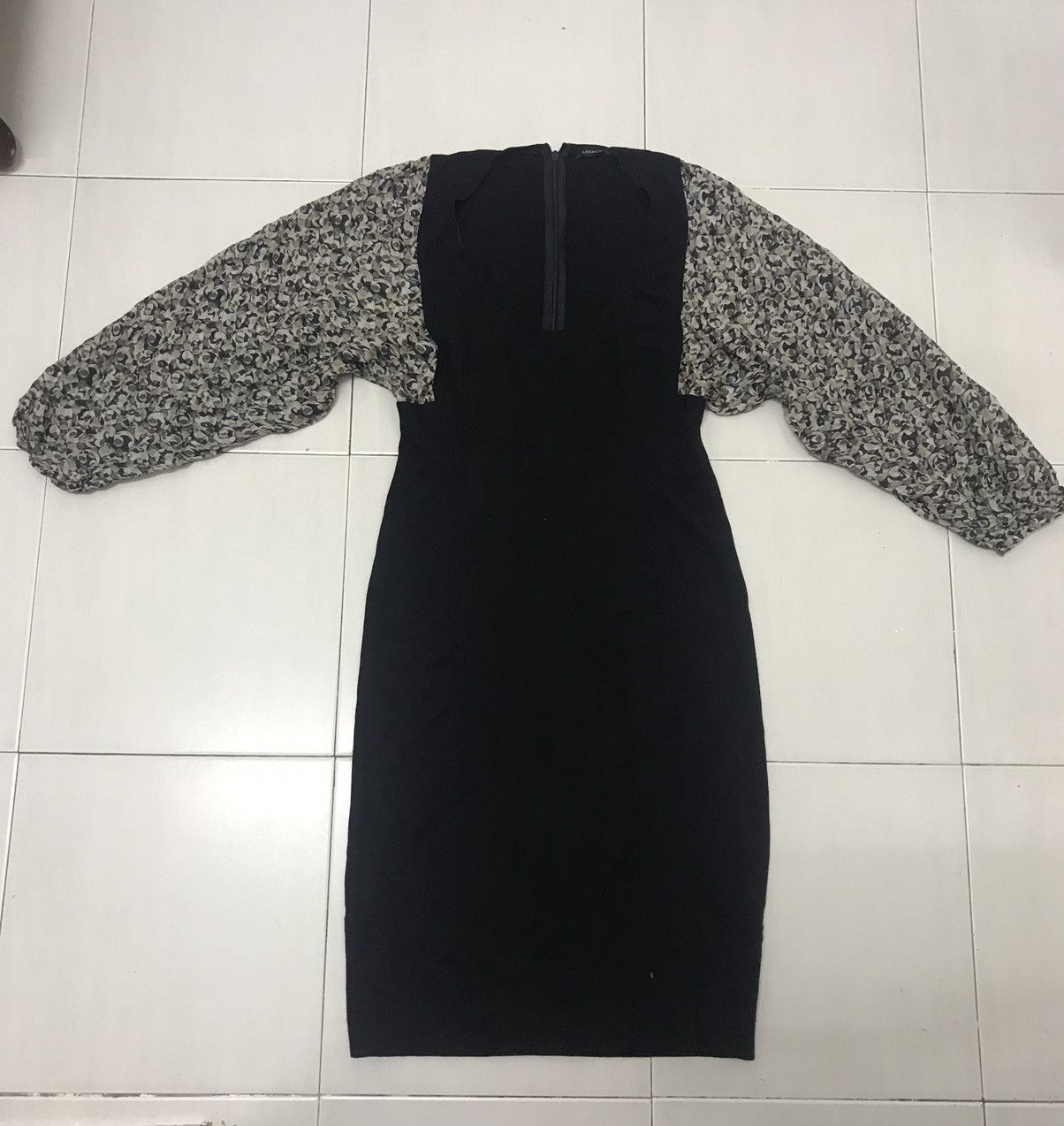 ALESSANDRO DELLACQUA DRESS BACK ZIPPER