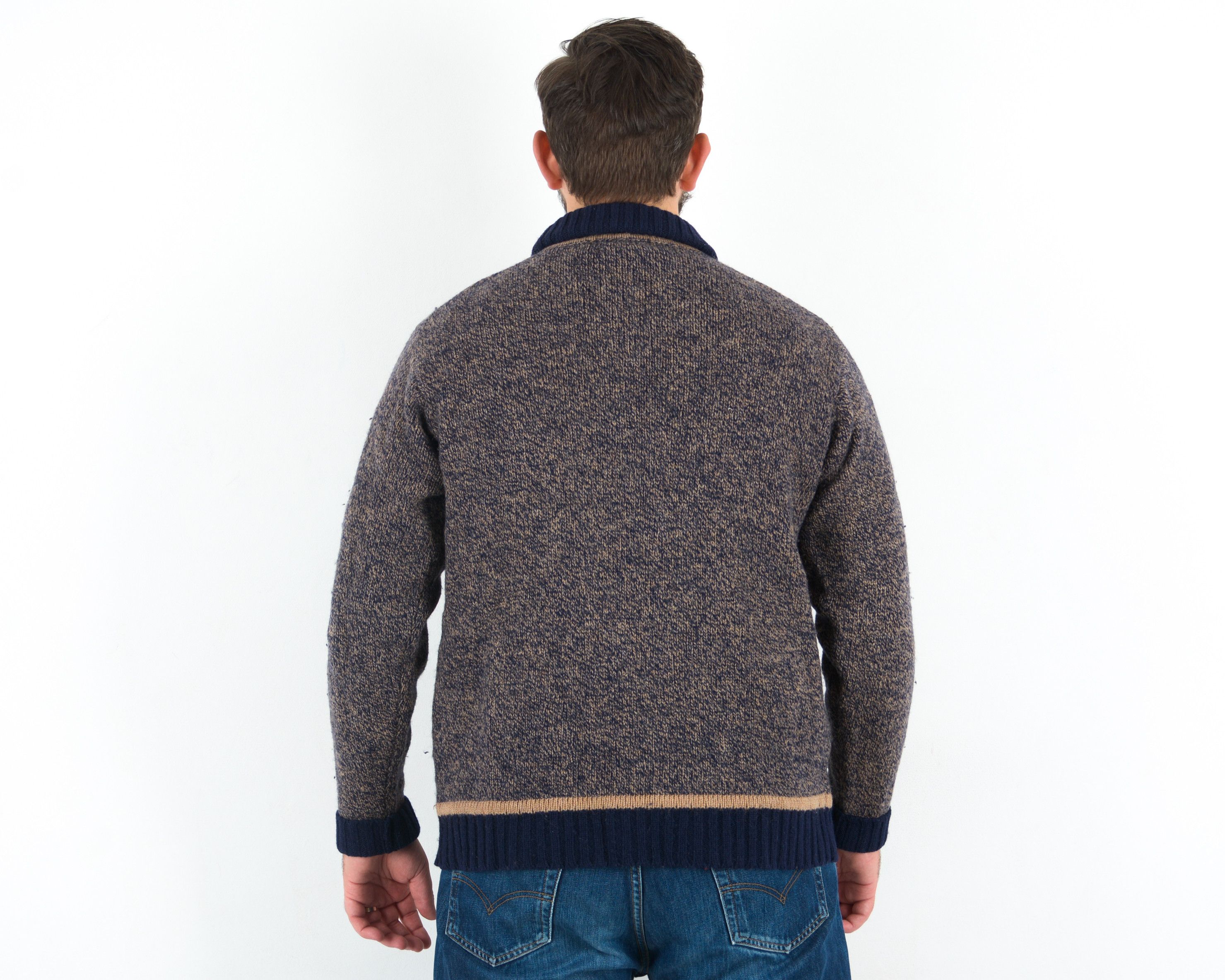 Diesel Jumper Pullover Sweater Wool High Turtle Neck Retro Knit Top Size US XXL / EU 58 / 5 - 5 Thumbnail