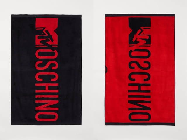 H&m moschino towel hotsell