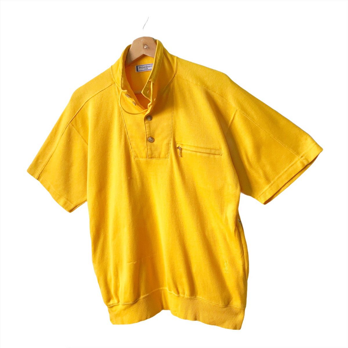 Designer × Vintage × Yves Saint Laurent 90s Yves Saint Laurent Ysl Crewneck Sweatshirt Size US M / EU 48-50 / 2 - 3 Thumbnail