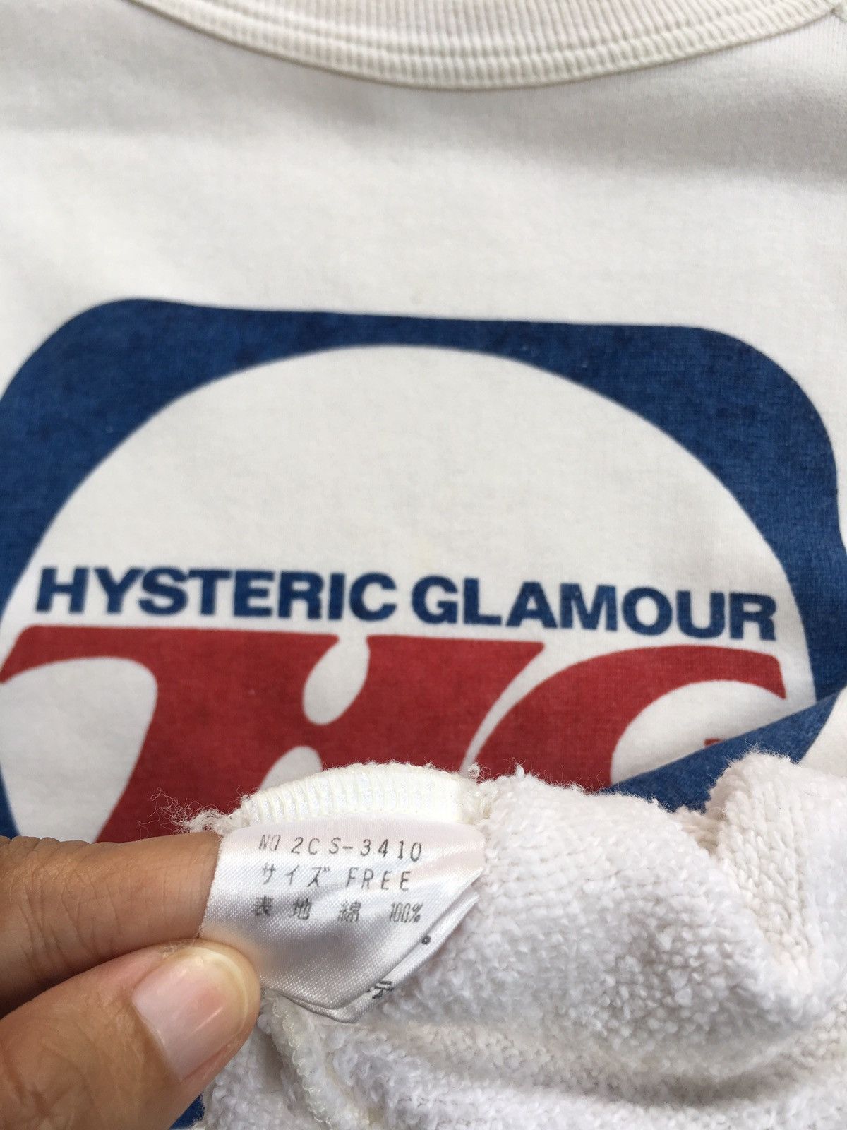 Hysteric Glamour Vintage Rare Hysteric Glamour Spellout Sweatshirt Size S / US 4 / IT 40 - 9 Thumbnail