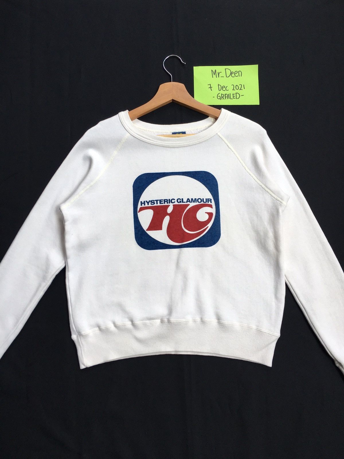 Vintage Rare Hysteric Glamour Spellout Sweatshirt