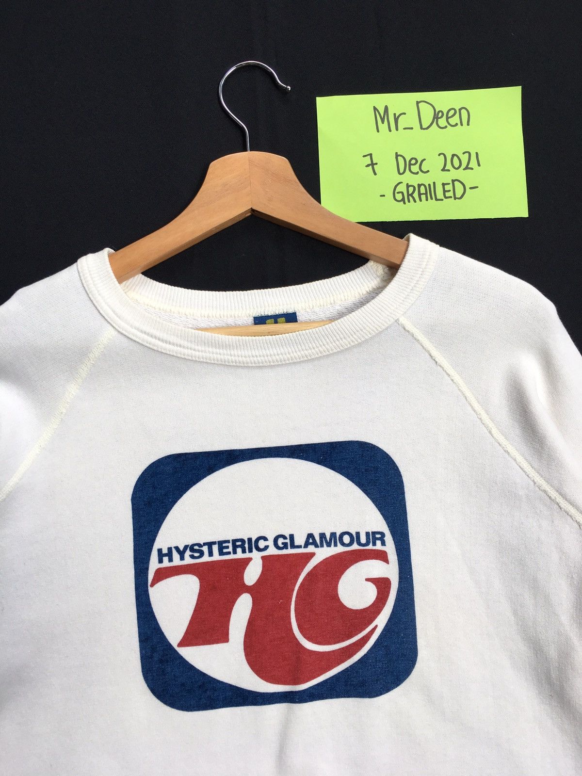 Hysteric Glamour Vintage Rare Hysteric Glamour Spellout Sweatshirt Size S / US 4 / IT 40 - 4 Thumbnail
