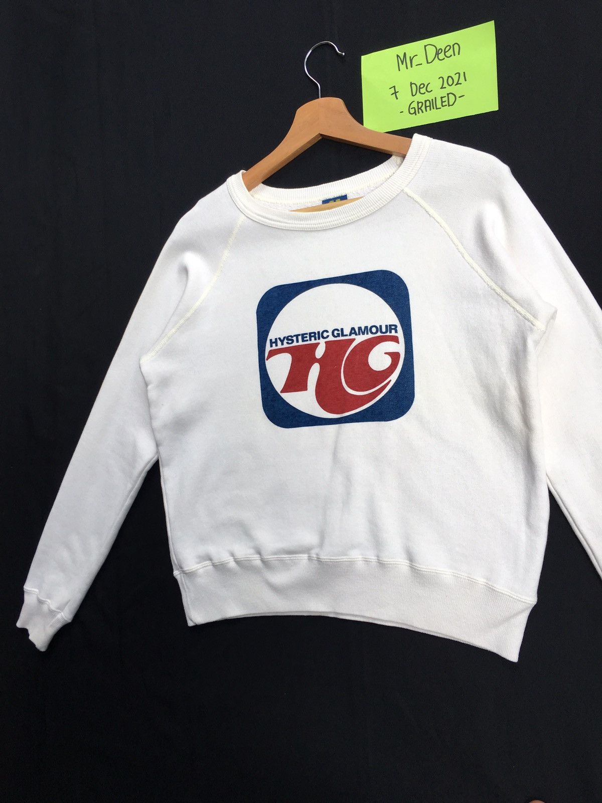 Hysteric Glamour Vintage Rare Hysteric Glamour Spellout Sweatshirt Size S / US 4 / IT 40 - 3 Thumbnail