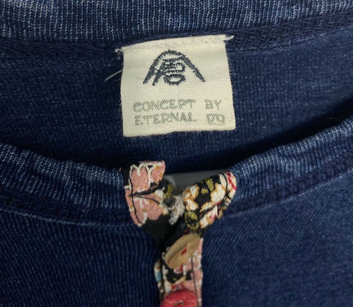 Eternal floral single pocket made in japan