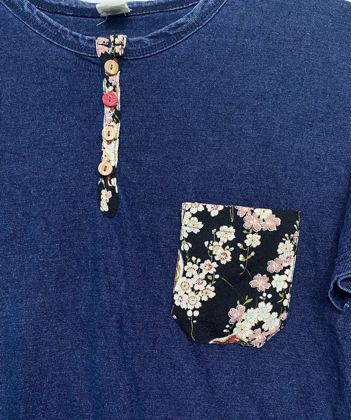 Eternal floral single pocket made in japan