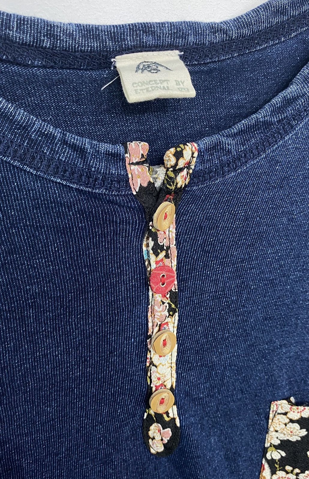 Eternal floral single pocket made in japan