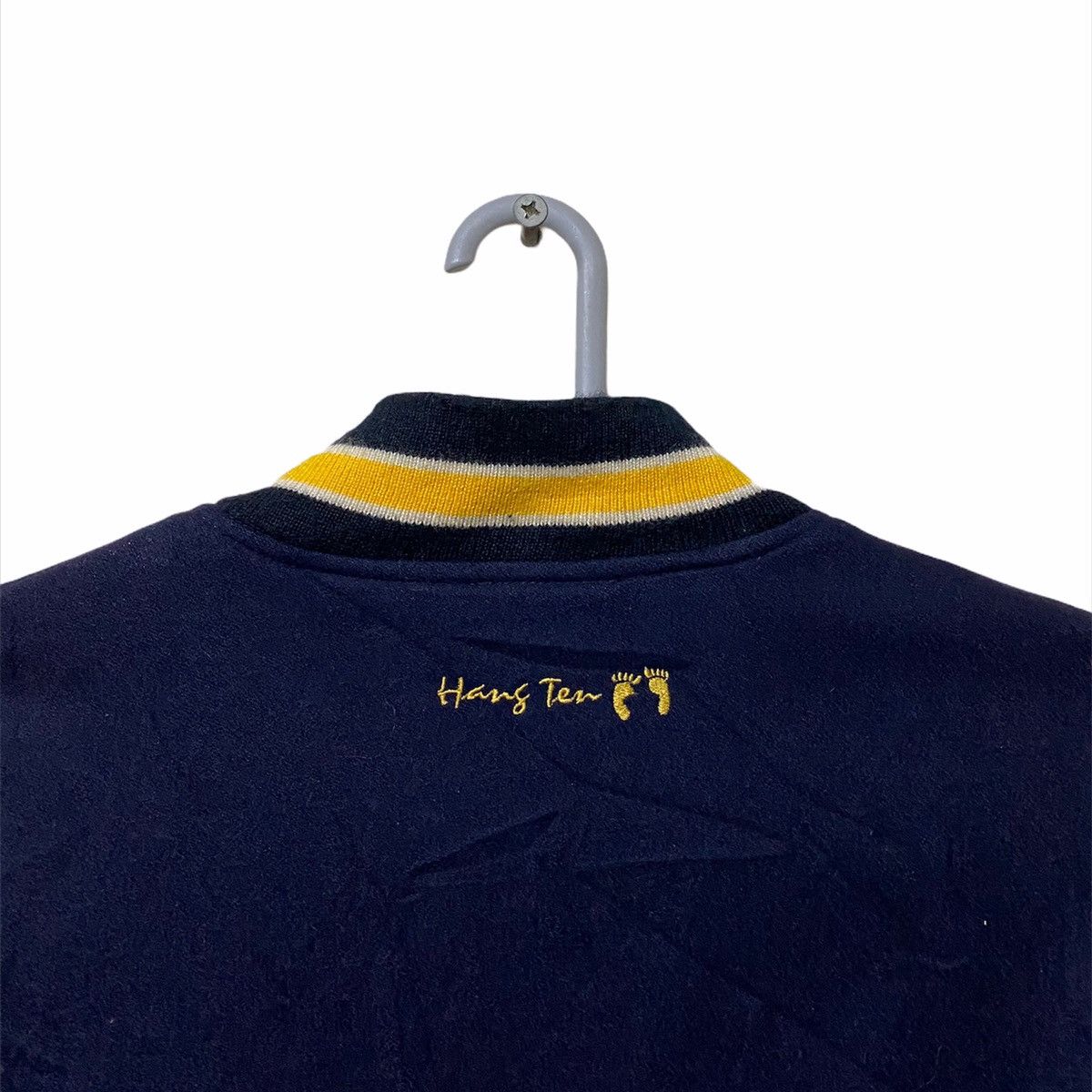 Hang Ten Letterman wool leather varsity patches H logo Size US M / EU 48-50 / 2 - 3 Thumbnail