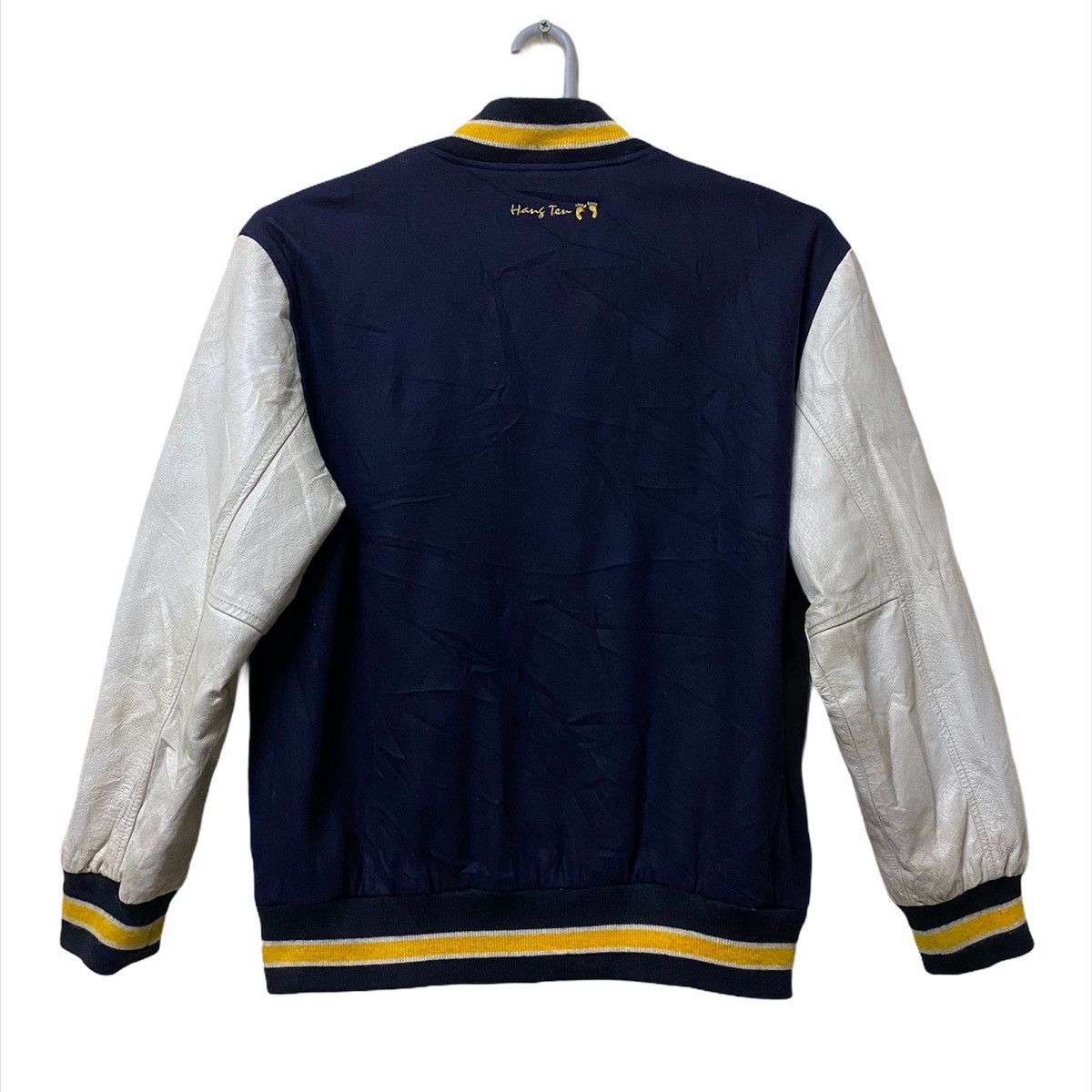 Hang Ten Letterman wool leather varsity patches H logo Size US M / EU 48-50 / 2 - 2 Thumbnail