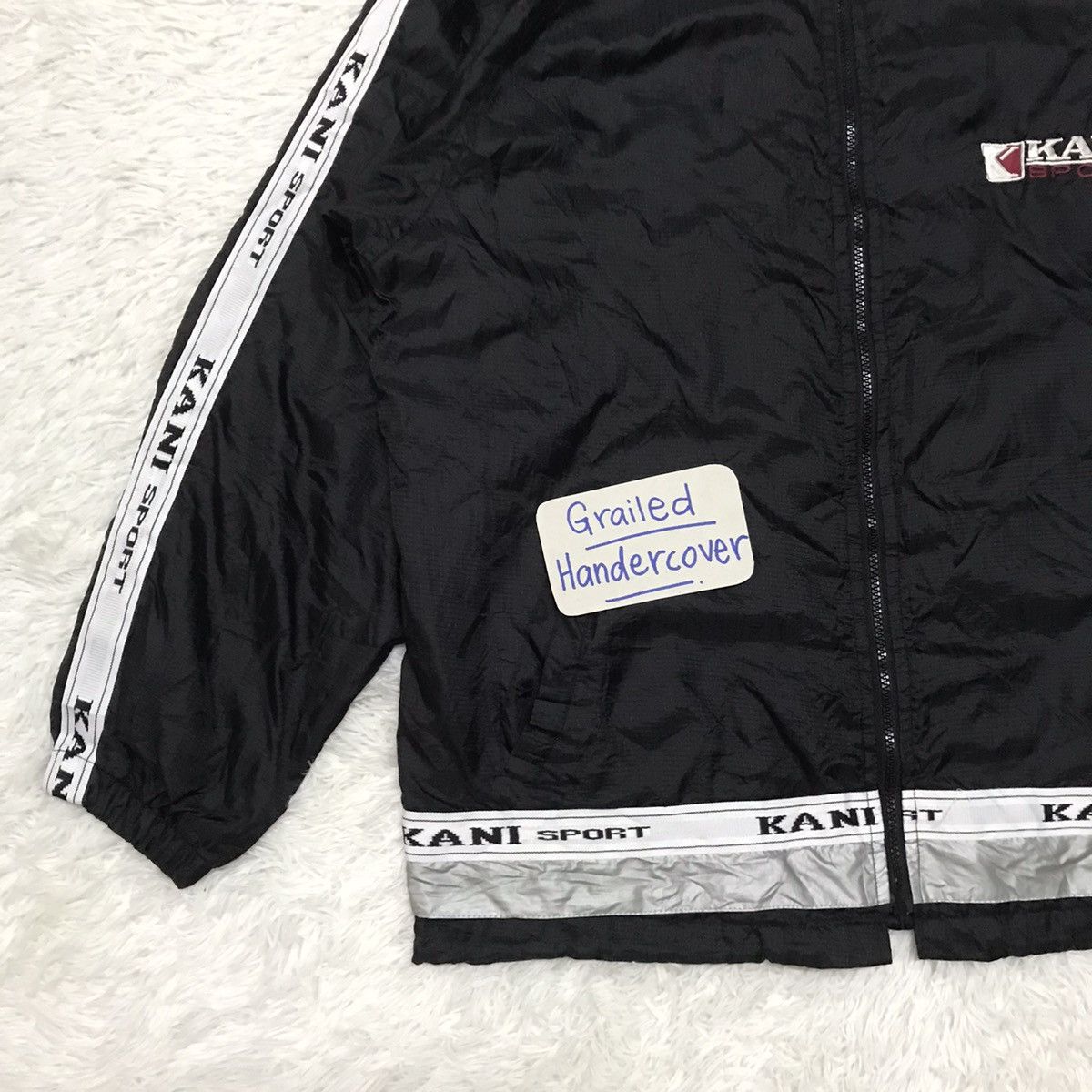 Karl Kani 💥STEALS💥Karl Kani Nice Big Logo Zipper Jacket Size US M / EU 48-50 / 2 - 3 Thumbnail