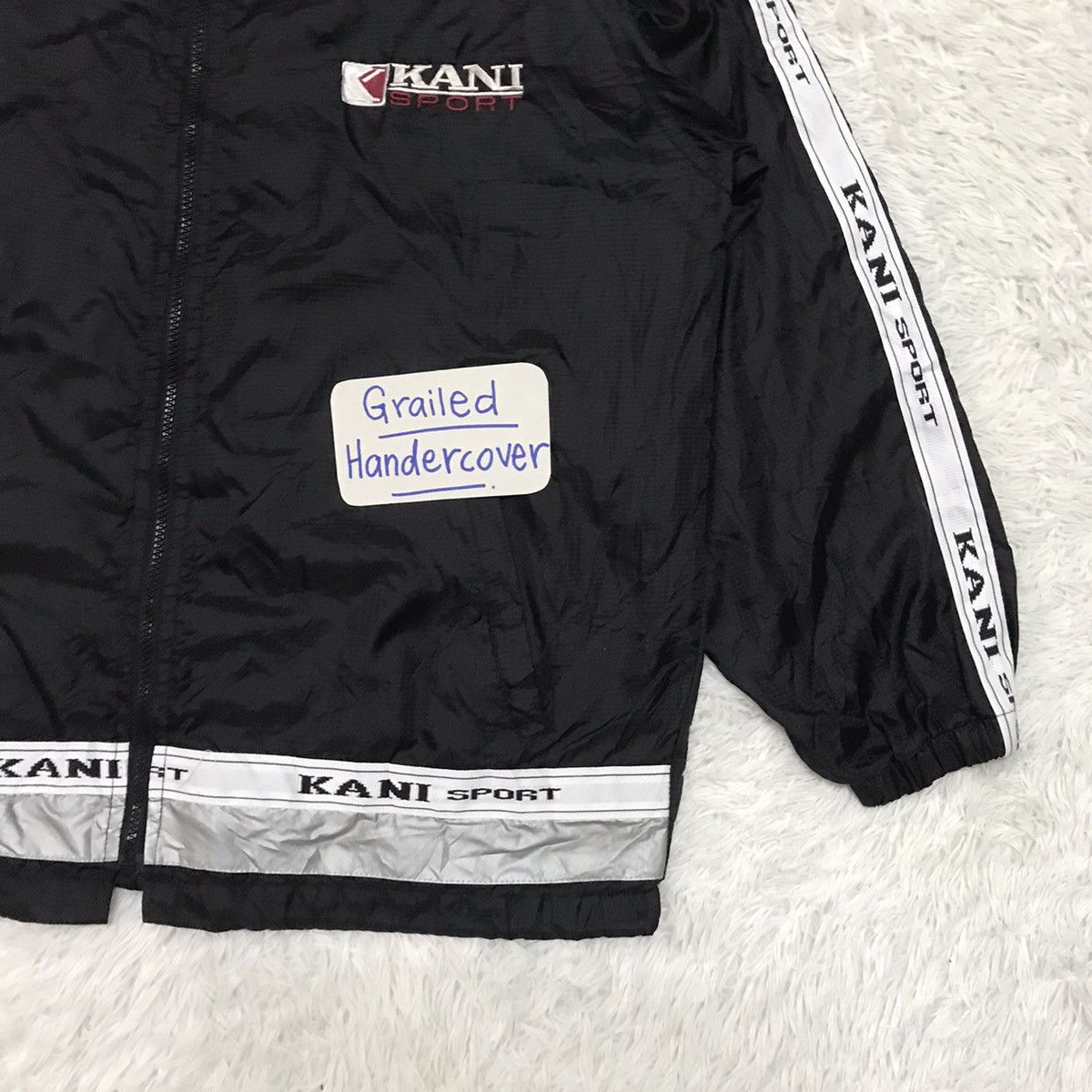Karl Kani 💥STEALS💥Karl Kani Nice Big Logo Zipper Jacket Size US M / EU 48-50 / 2 - 4 Thumbnail
