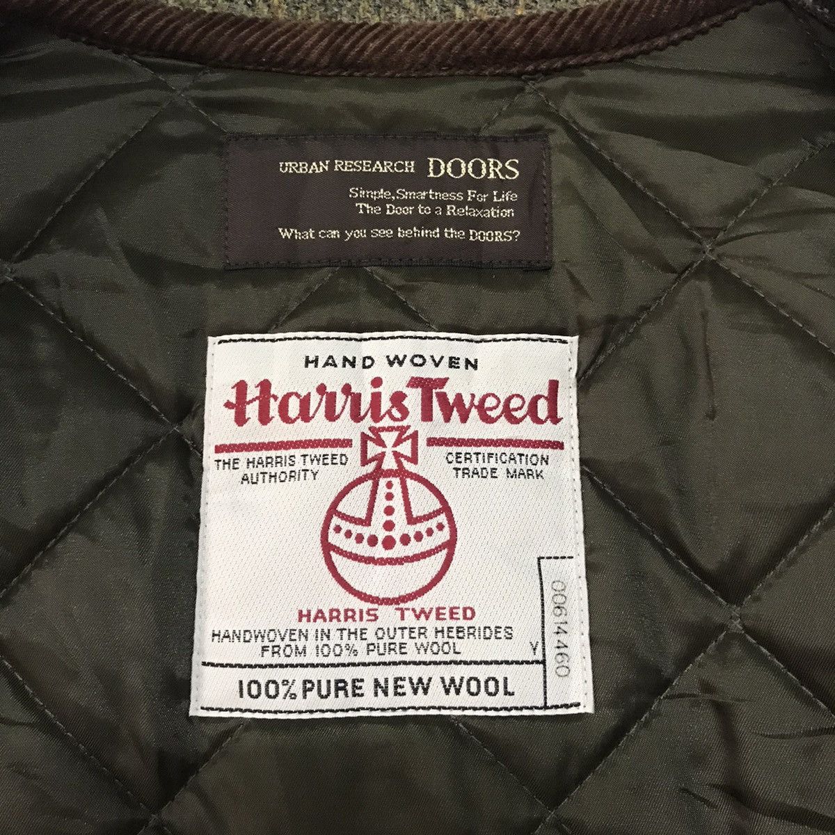 Harris Tweed Harris Tweed x Urban Research Doors Wool Jacket Size US S / EU 44-46 / 1 - 16 Thumbnail
