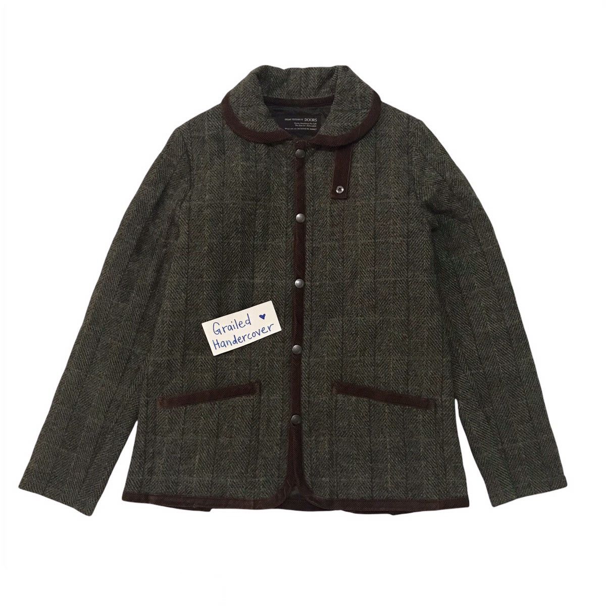 Harris Tweed Harris Tweed x Urban Research Doors Wool Jacket Size US S / EU 44-46 / 1 - 1 Thumbnail