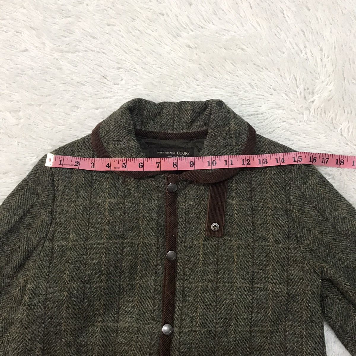 Harris Tweed Harris Tweed x Urban Research Doors Wool Jacket Size US S / EU 44-46 / 1 - 14 Thumbnail