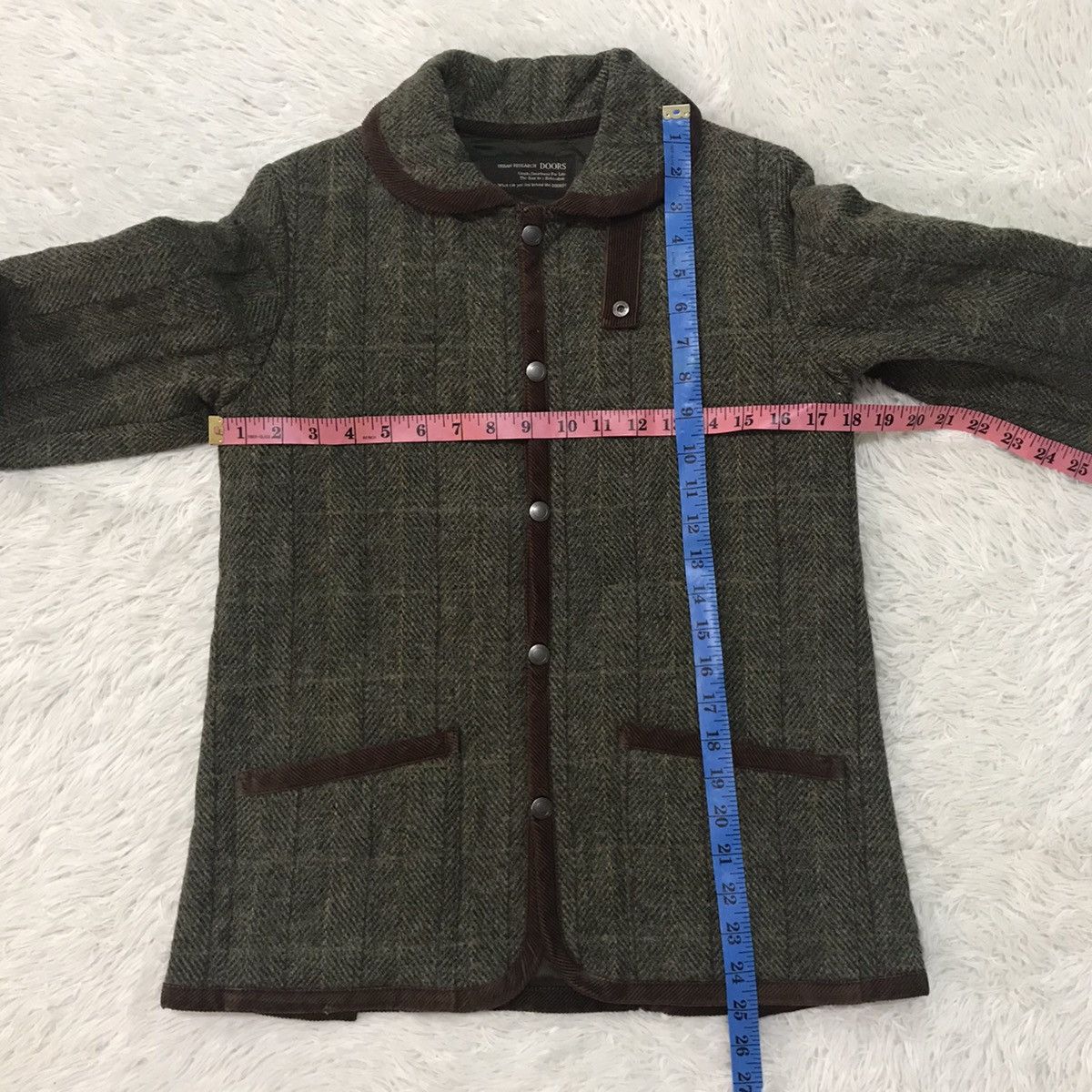 Harris Tweed Harris Tweed x Urban Research Doors Wool Jacket Size US S / EU 44-46 / 1 - 13 Thumbnail