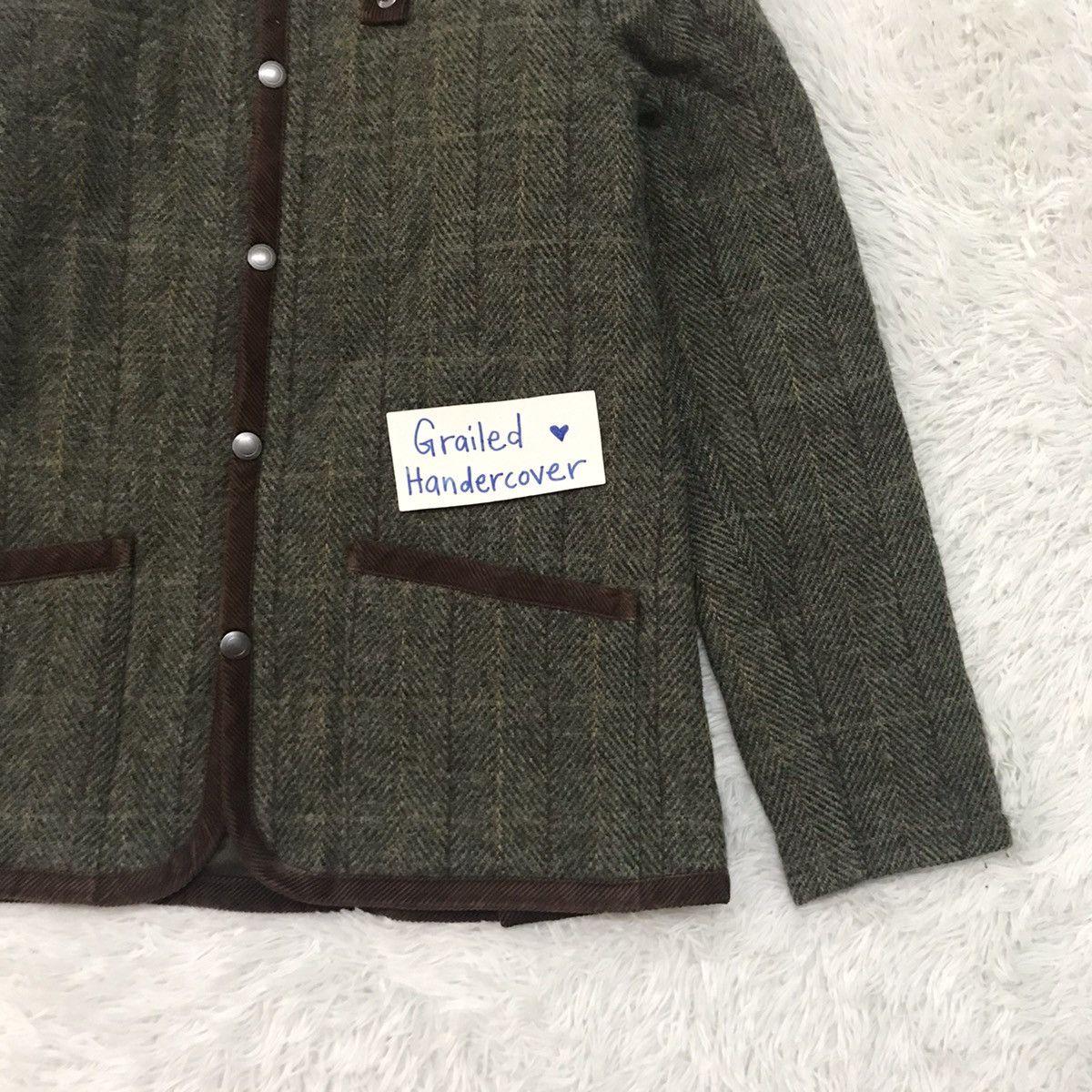 Harris Tweed Harris Tweed x Urban Research Doors Wool Jacket Size US S / EU 44-46 / 1 - 6 Thumbnail