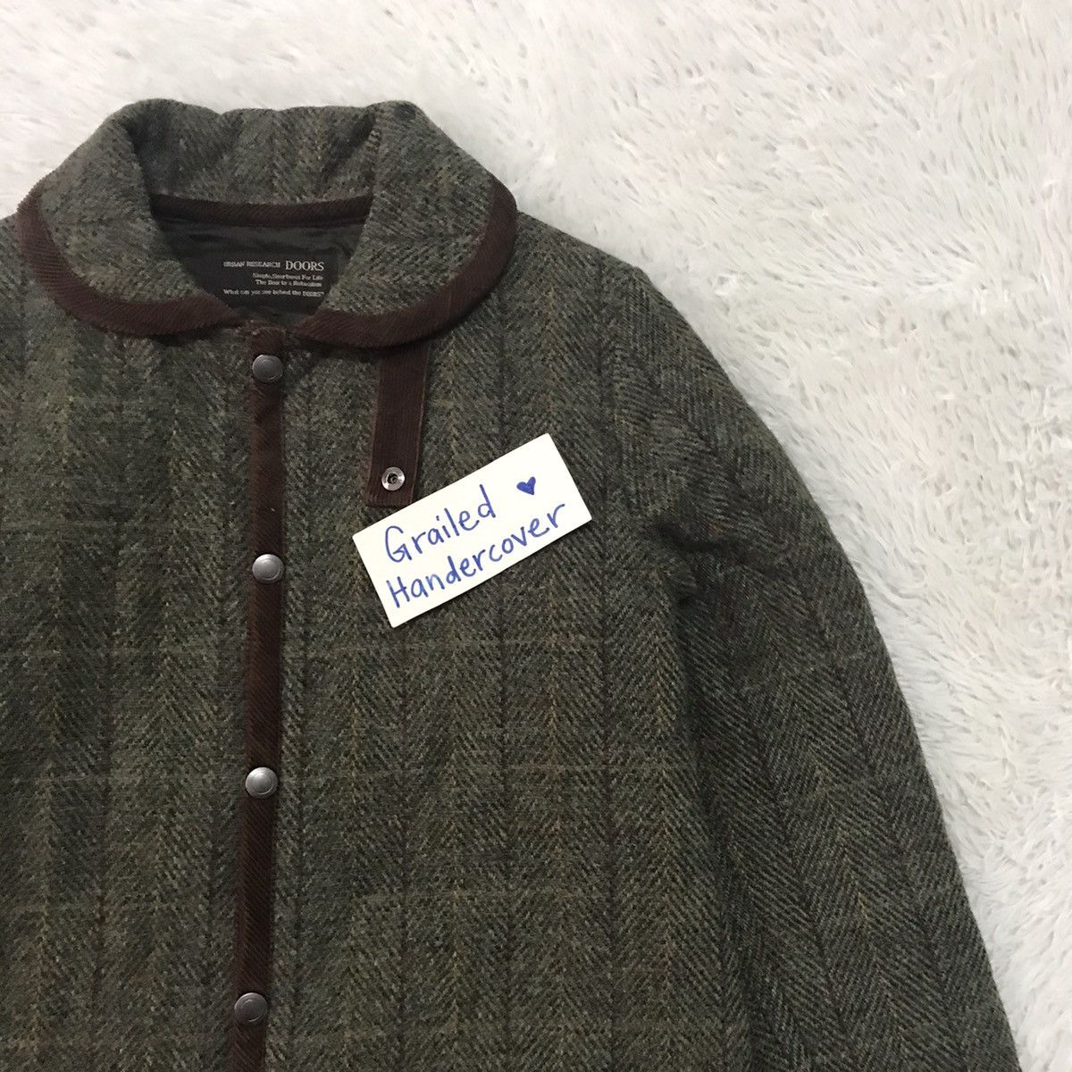 Harris Tweed Harris Tweed x Urban Research Doors Wool Jacket Size US S / EU 44-46 / 1 - 4 Thumbnail