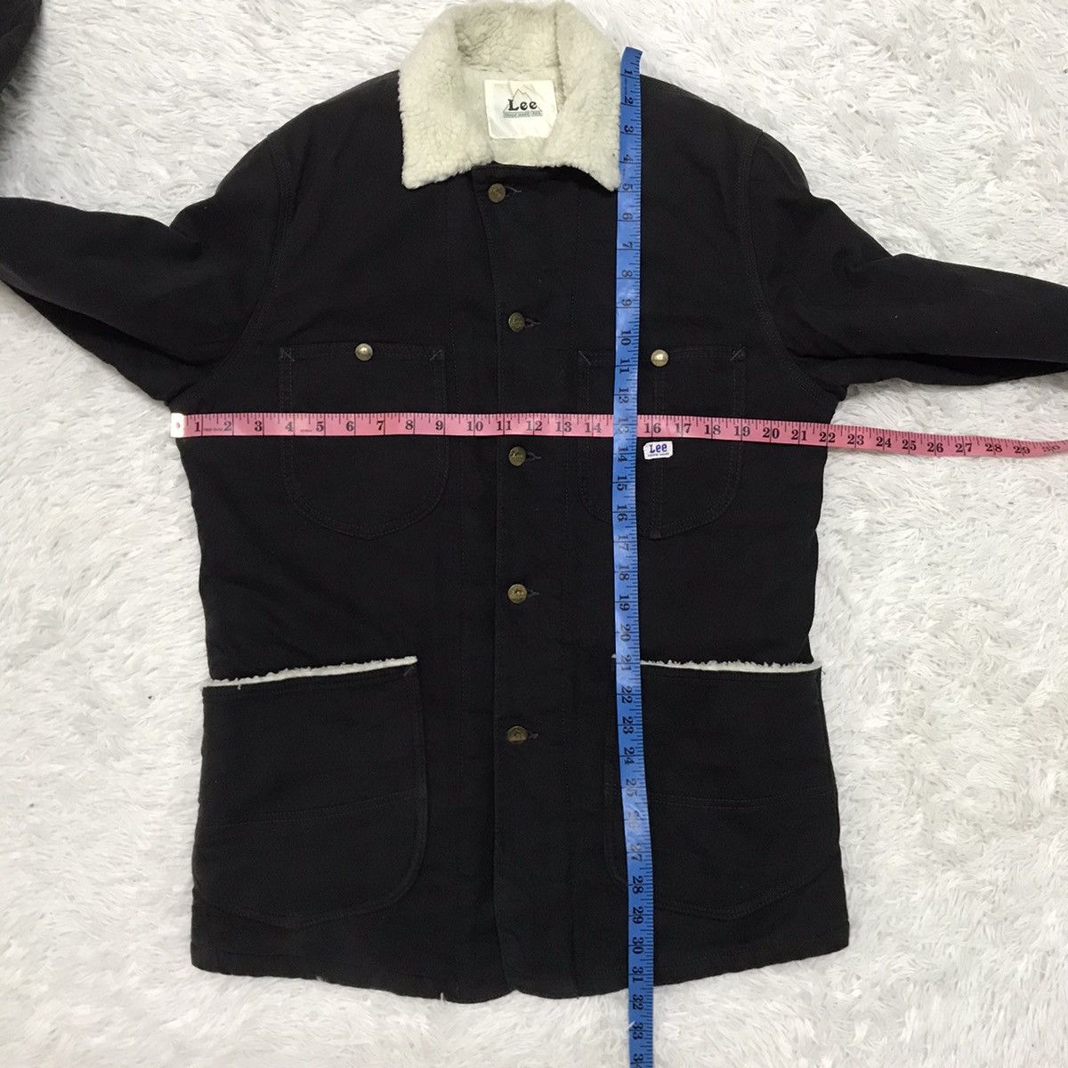 Lee 💥STEALS💥Vtg Lee Fleece Sherpa Jacket Size US L / EU 52-54 / 3 - 17 Thumbnail