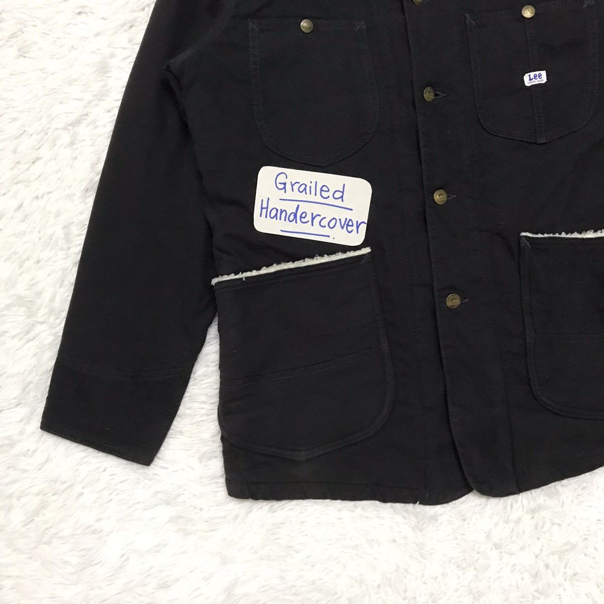 Lee 💥STEALS💥Vtg Lee Fleece Sherpa Jacket Size US L / EU 52-54 / 3 - 3 Thumbnail