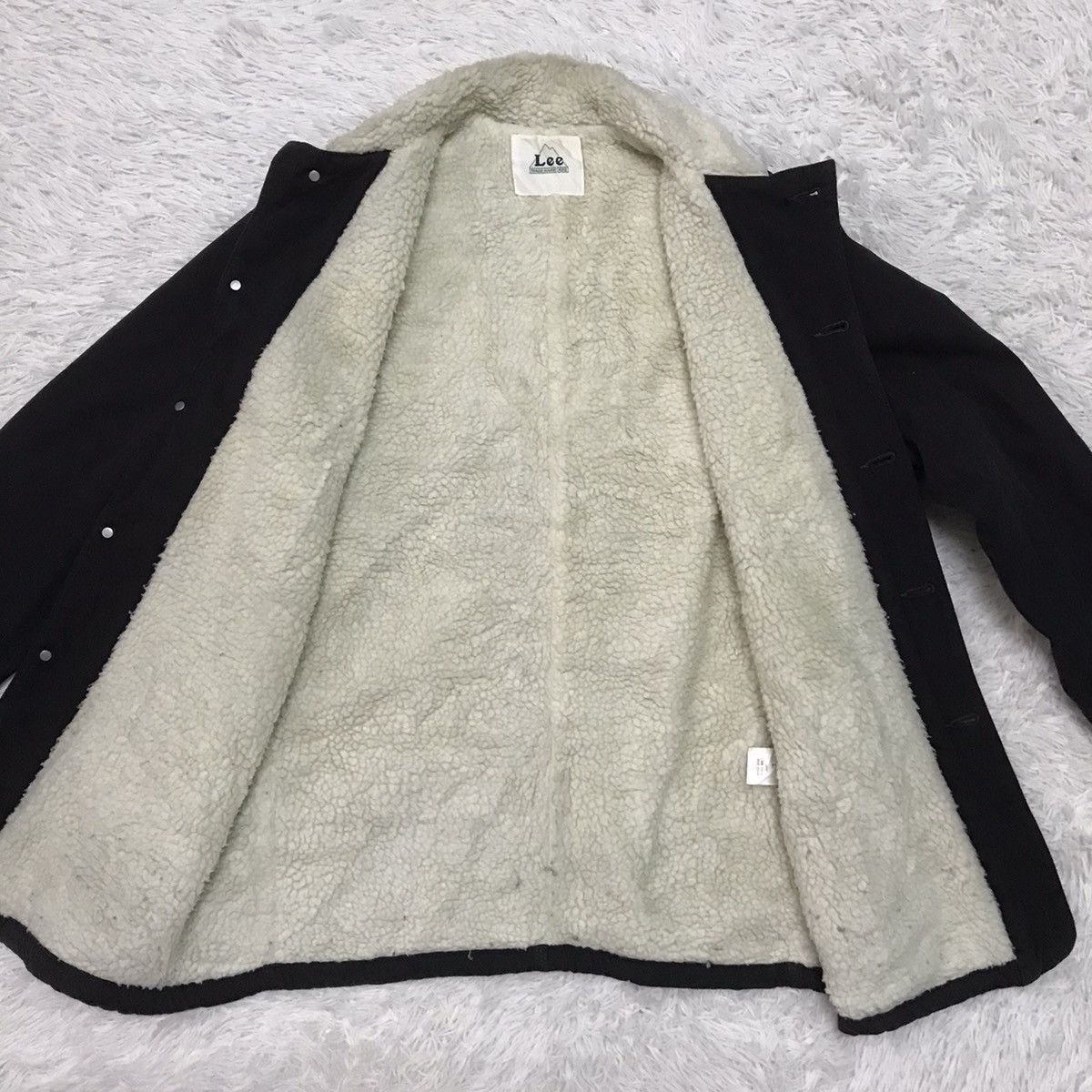 Lee 💥STEALS💥Vtg Lee Fleece Sherpa Jacket Size US L / EU 52-54 / 3 - 13 Thumbnail