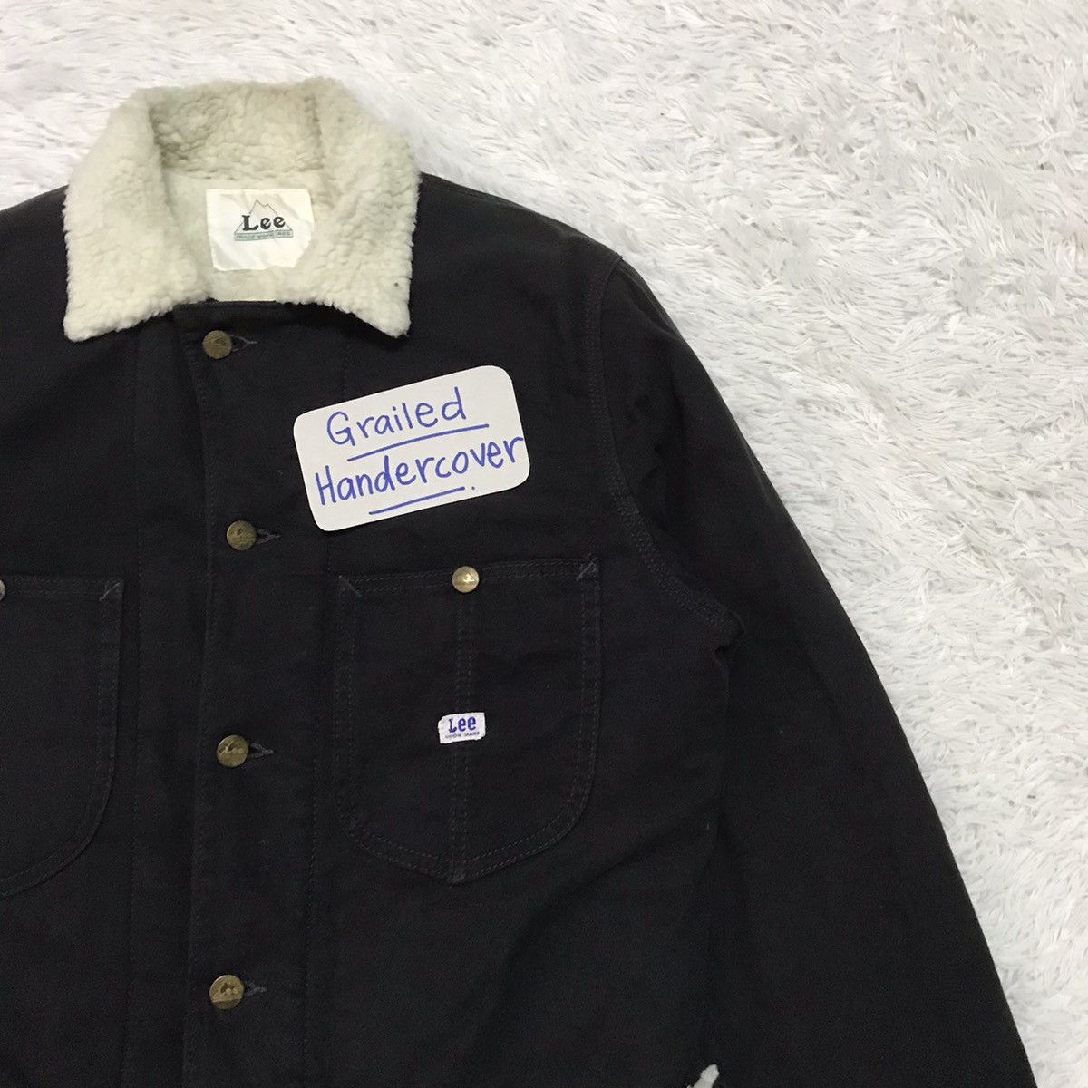 Lee 💥STEALS💥Vtg Lee Fleece Sherpa Jacket Size US L / EU 52-54 / 3 - 5 Thumbnail