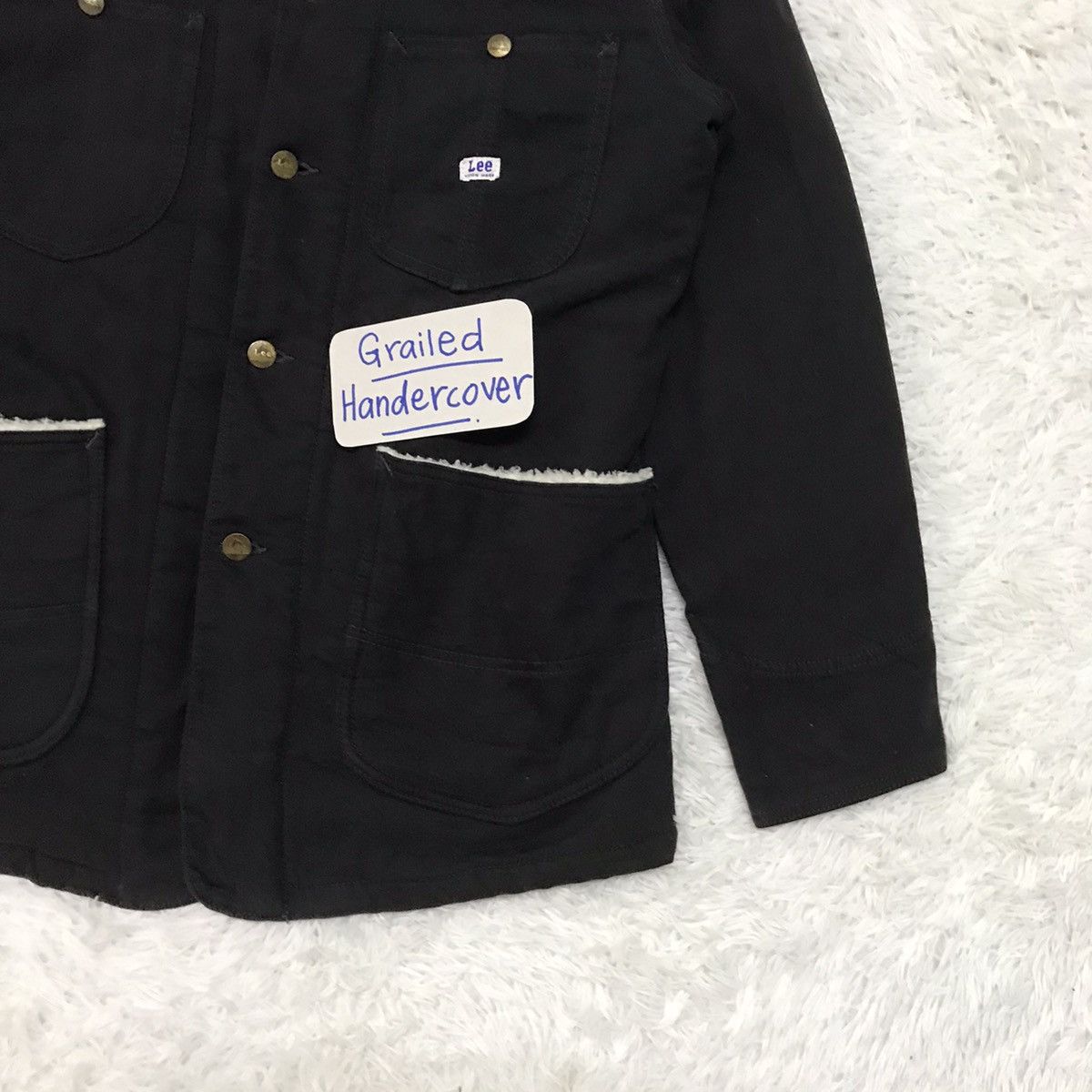 Lee 💥STEALS💥Vtg Lee Fleece Sherpa Jacket Size US L / EU 52-54 / 3 - 4 Thumbnail