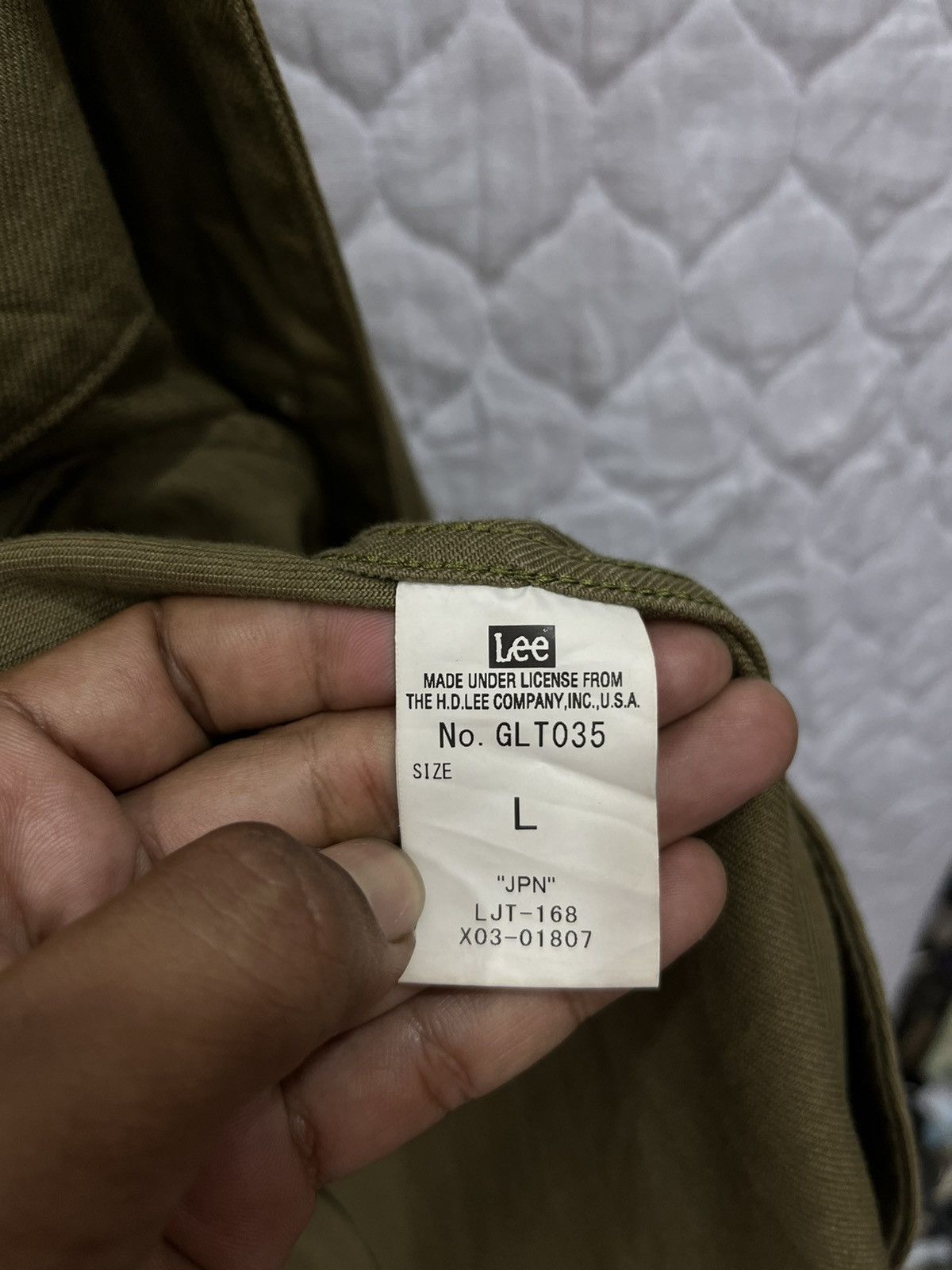 Lee F. 🔥🔥🔥VTG LEE SANFORISED UNION MADE MILITARY LONG JACKET Size M / US 6-8 / IT 42-44 - 8 Thumbnail